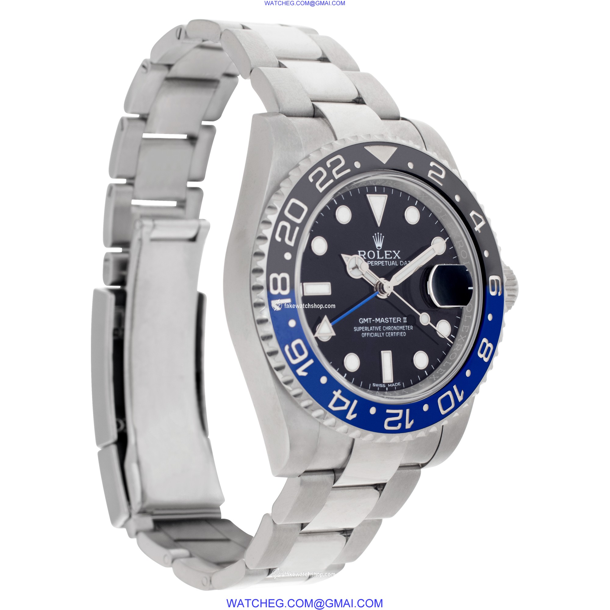 Rolex 116710BLNR GMT Master II Batman Automatic Male Stainless Steel 4