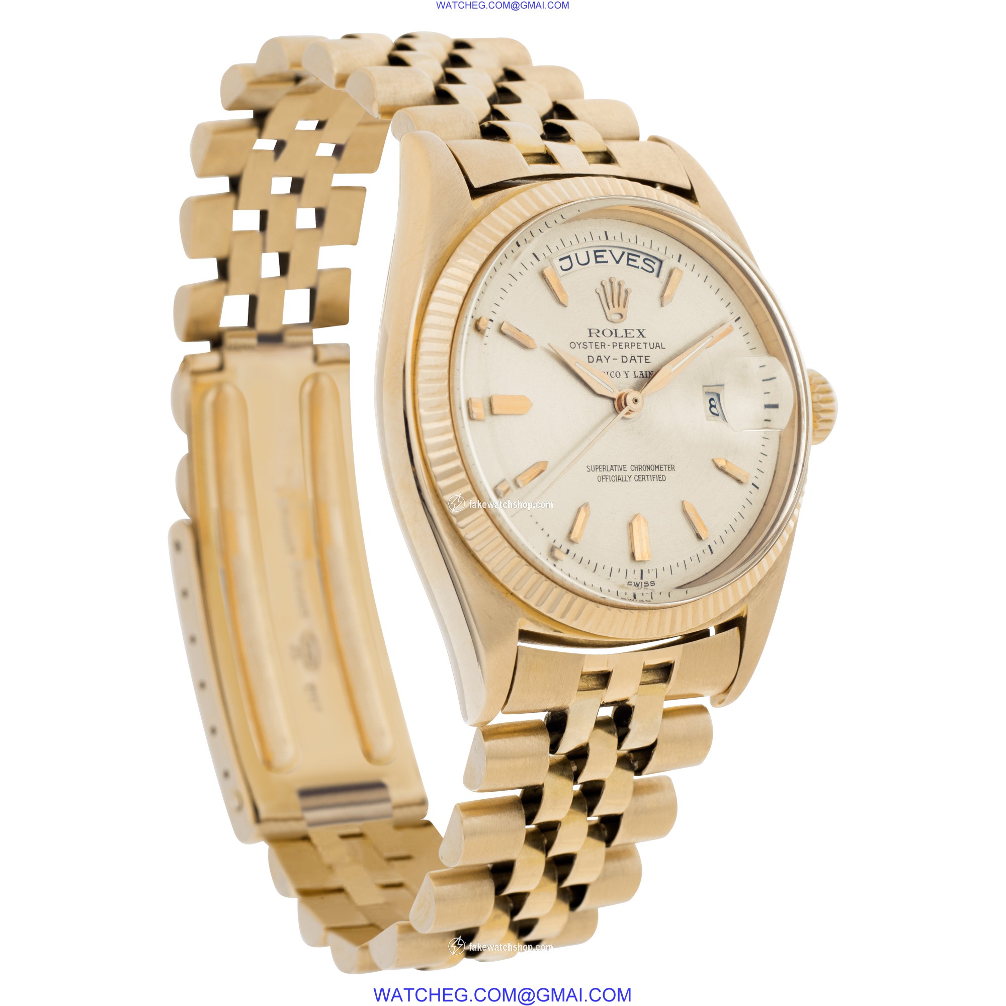 Rolex 1803 Day-Date Automatic Male 18k rose gold 4