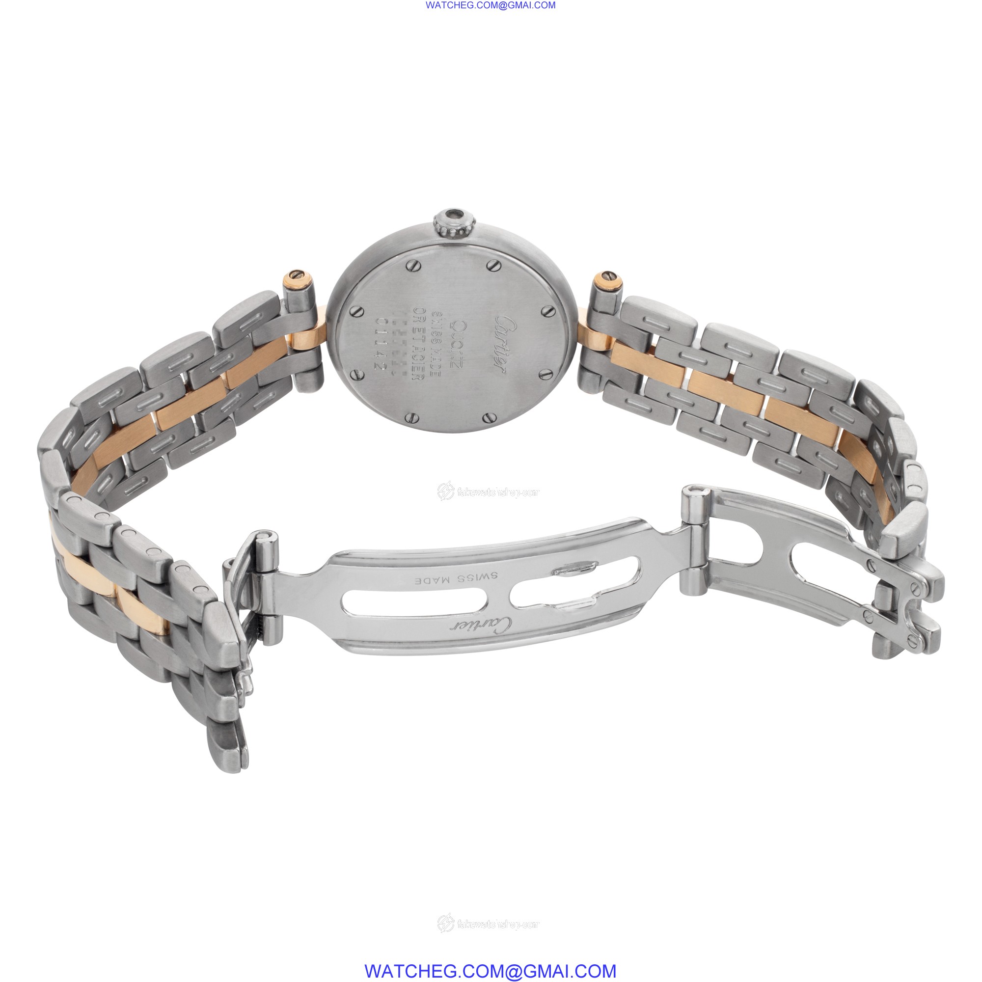 Cartier 1057820 VLC Quartz Female Stainless Steel 4