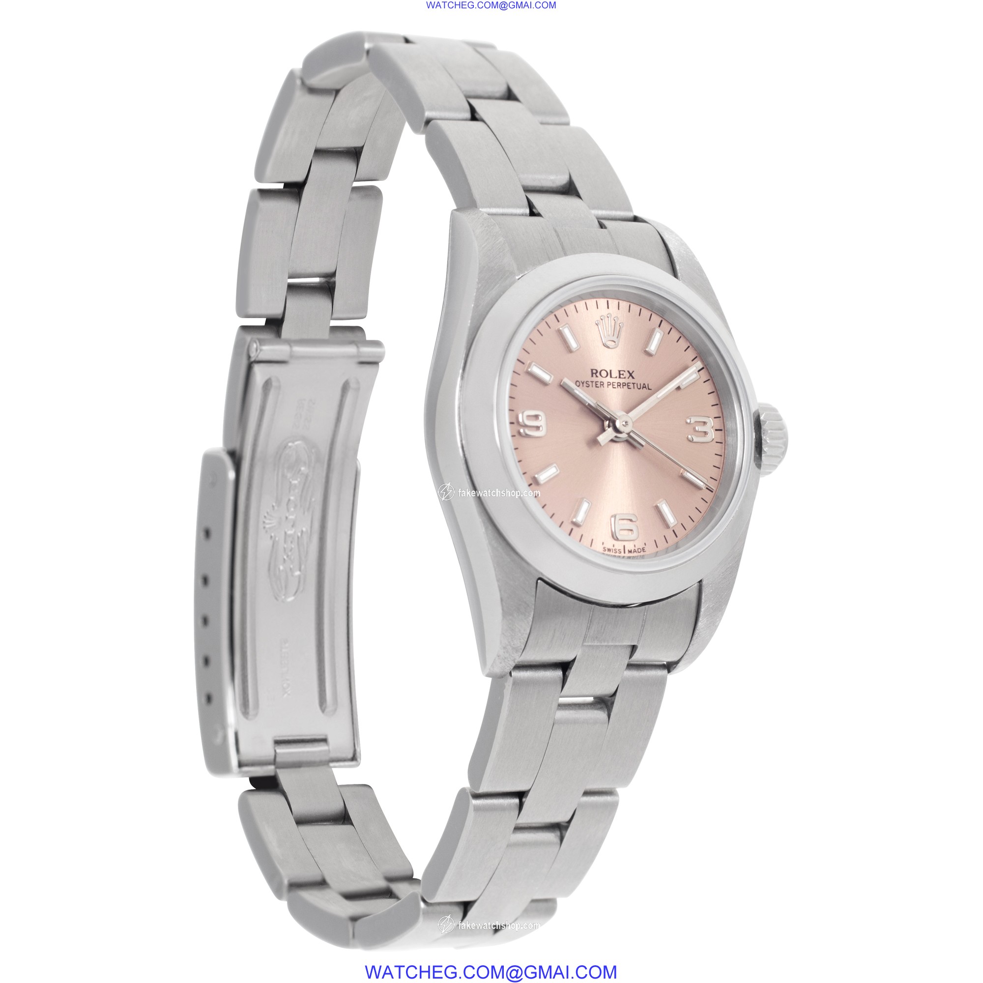 Rolex 67180 Oyster Perpetual Automatic Female Stainless Steel 4