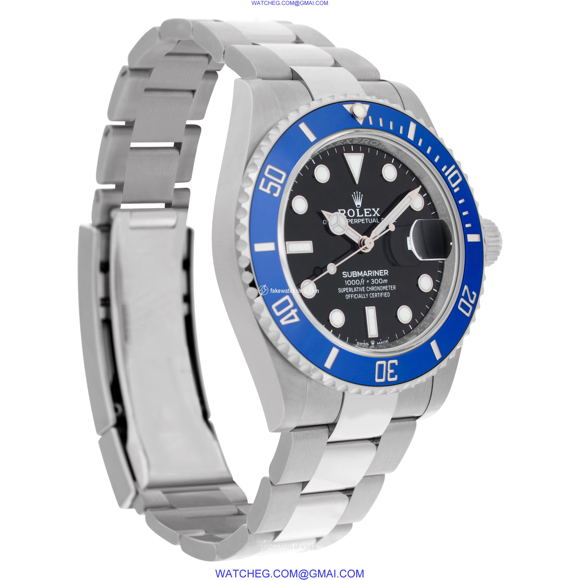 Rolex 126619LB Submariner Automatic Male 18k White Gold 4