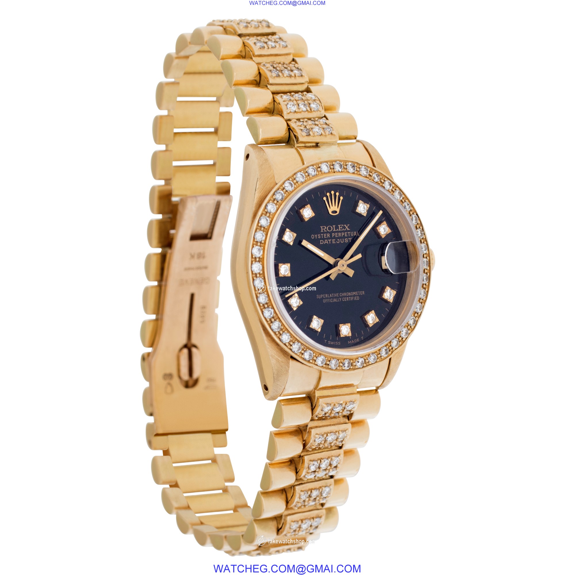 Rolex 68278 Datejust Automatic Unisex 18k yellow gold 4