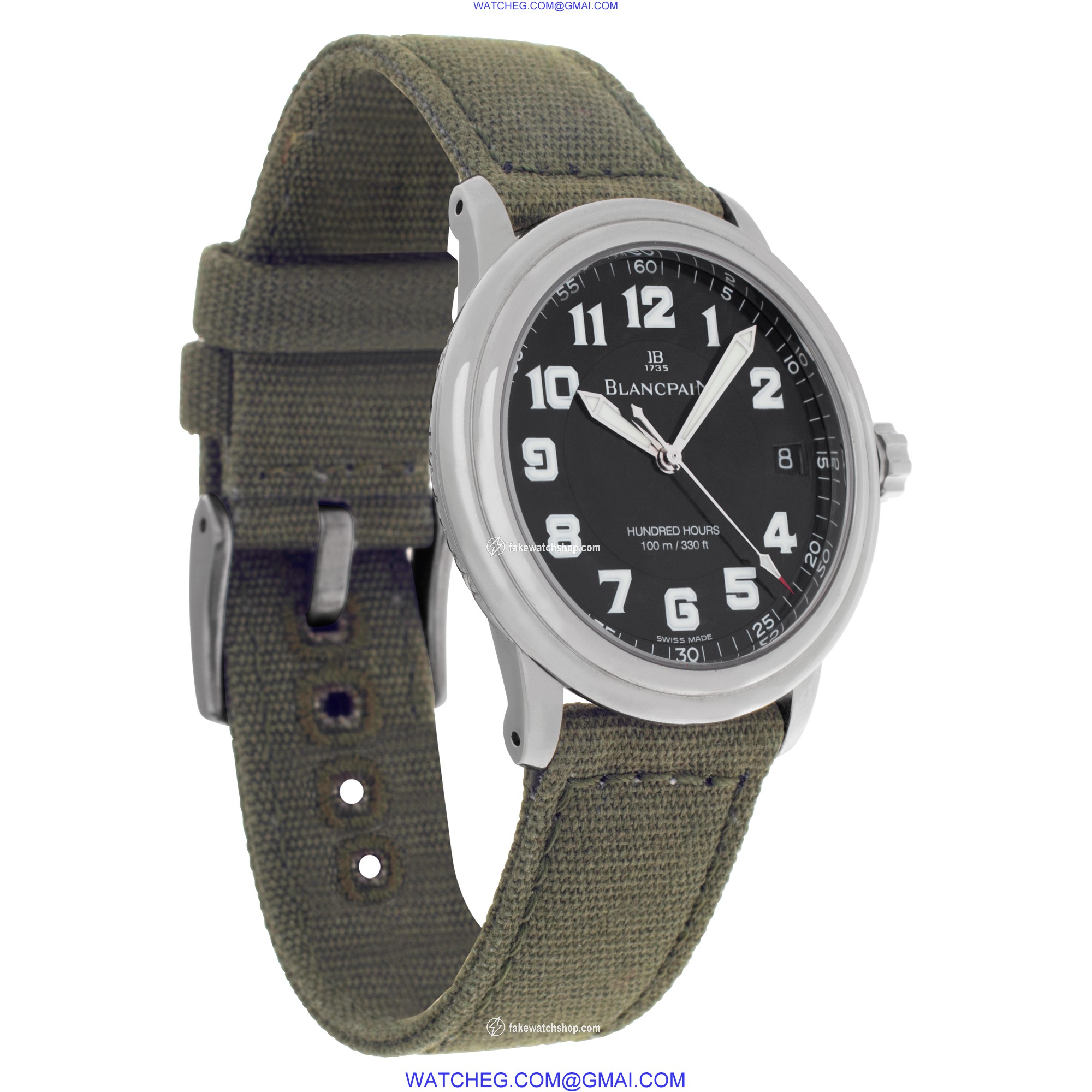 Blancpain 2100-1130M-63B Leman Automatic Male Stainless Steel 4
