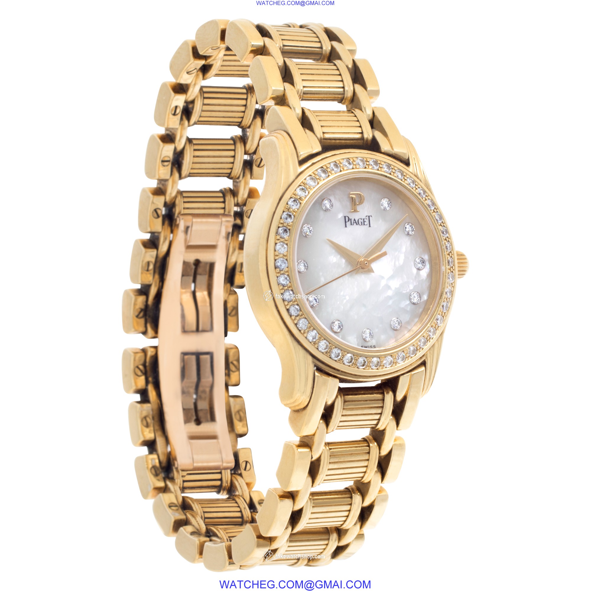 Piaget 22005M501D Polo Quartz Female 18k yellow gold 4