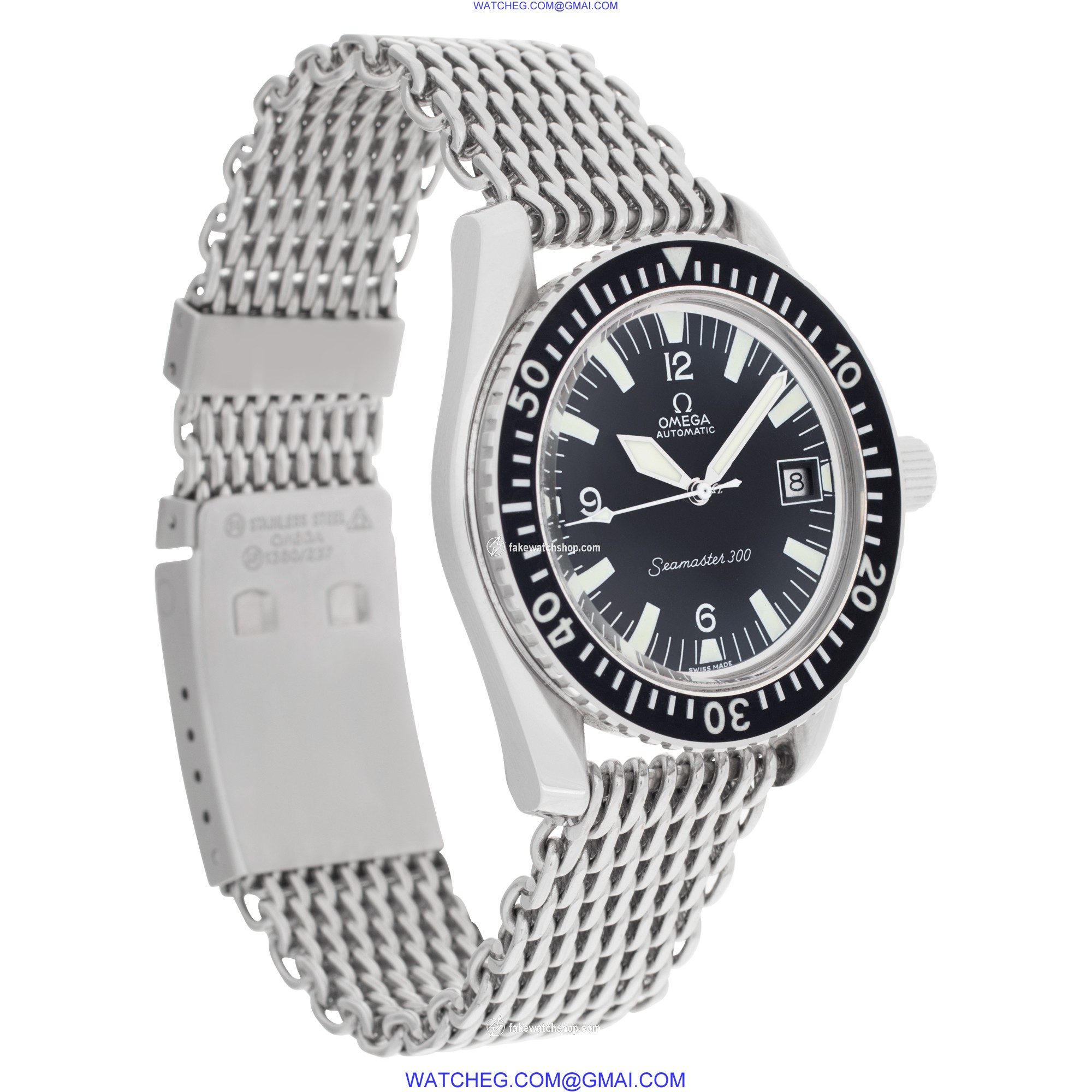 Omega 166.0324 Seamaster Automatic Male Stainless Steel 4