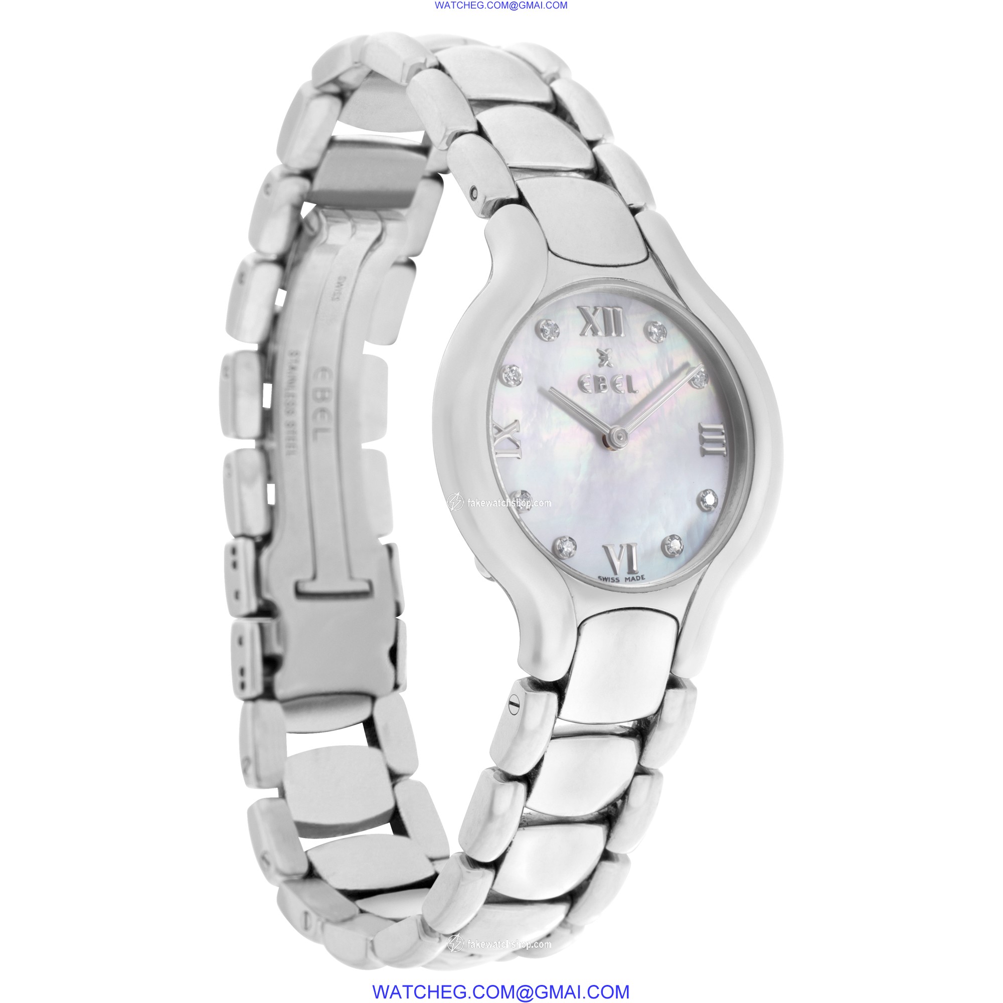 Ebel E9157421 Beluga Quartz Female Stainless Steel 4