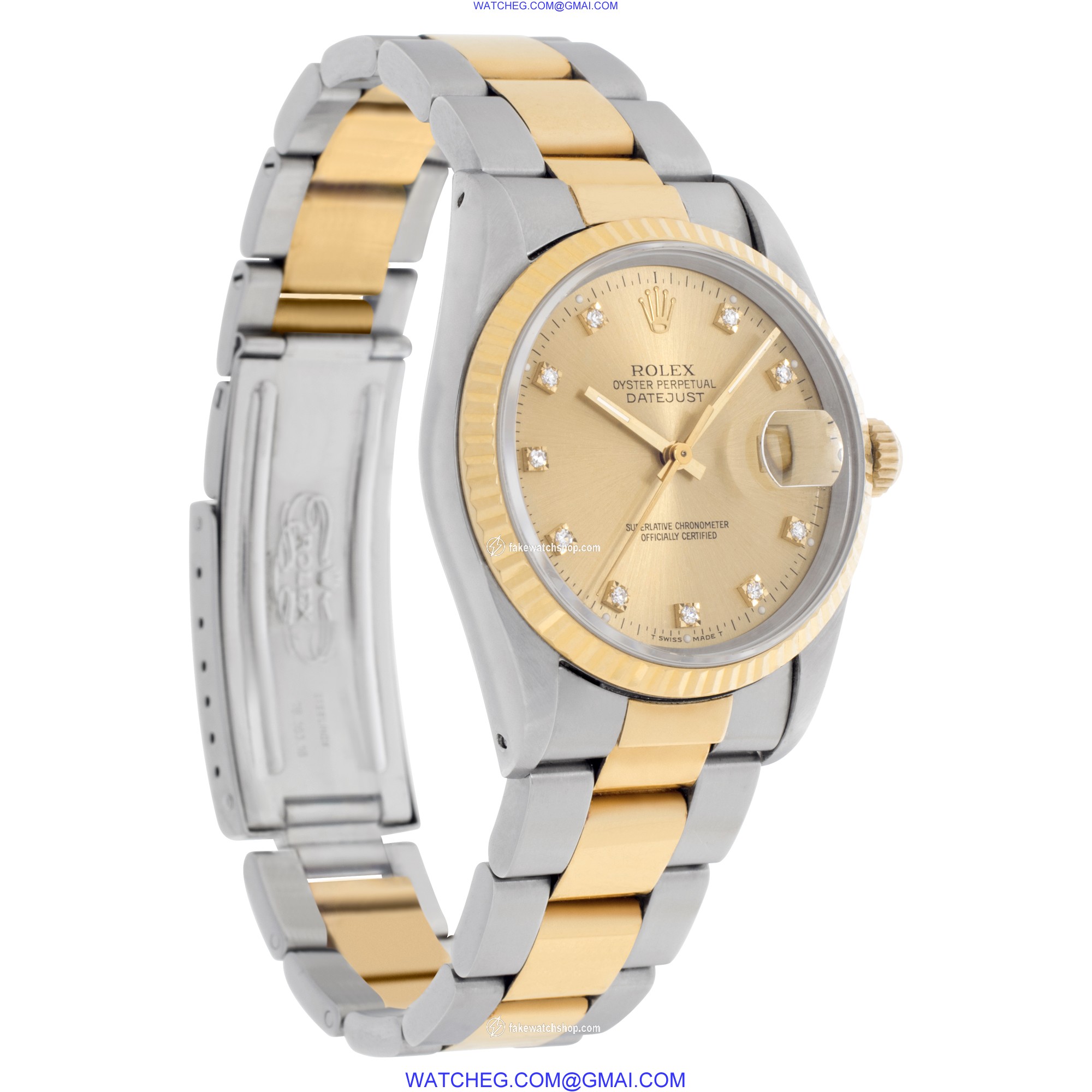 Rolex 16233 Datejust Automatic Unisex Stainless Steel 4