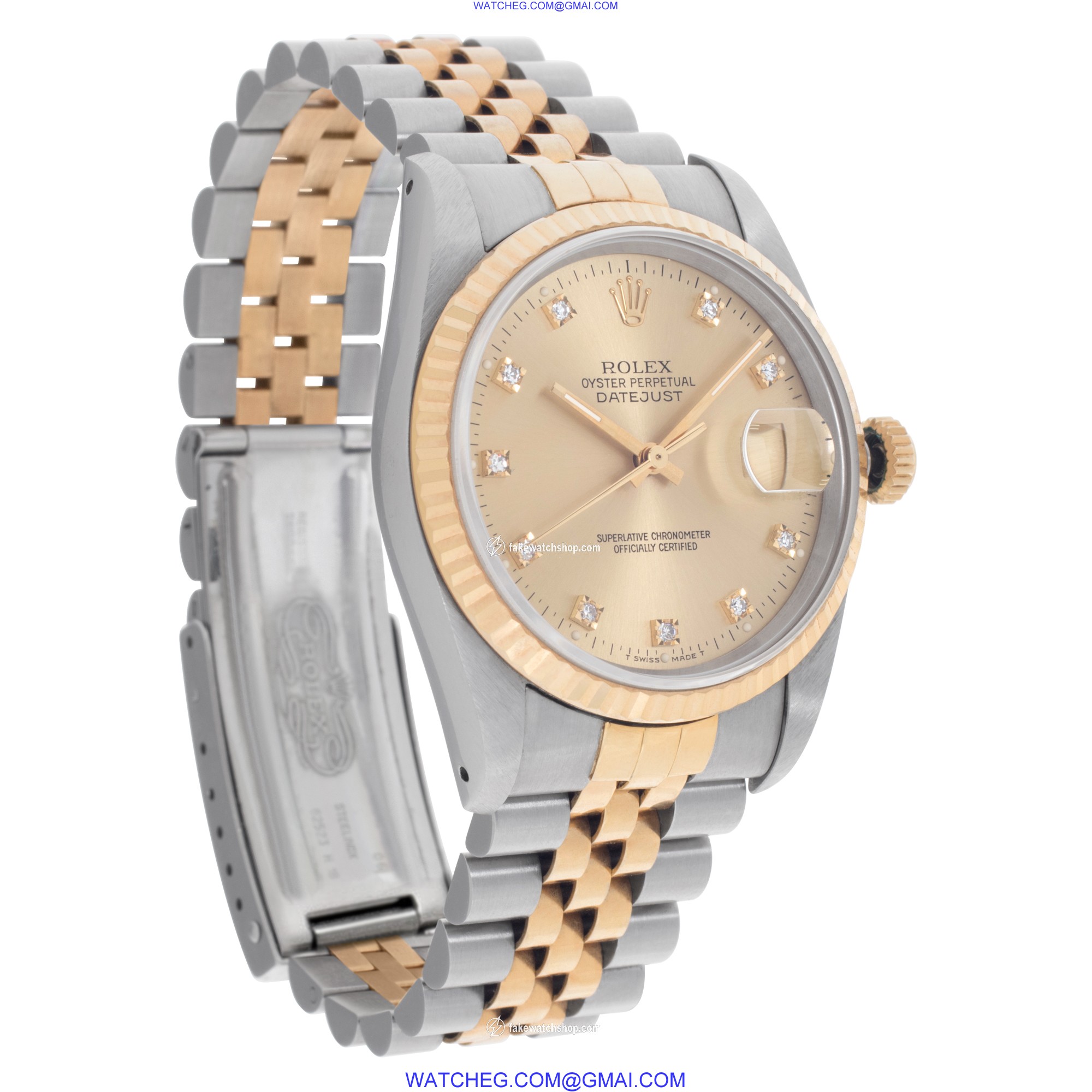 Rolex 16233 Datejust Automatic Unisex Stainless Steel 4