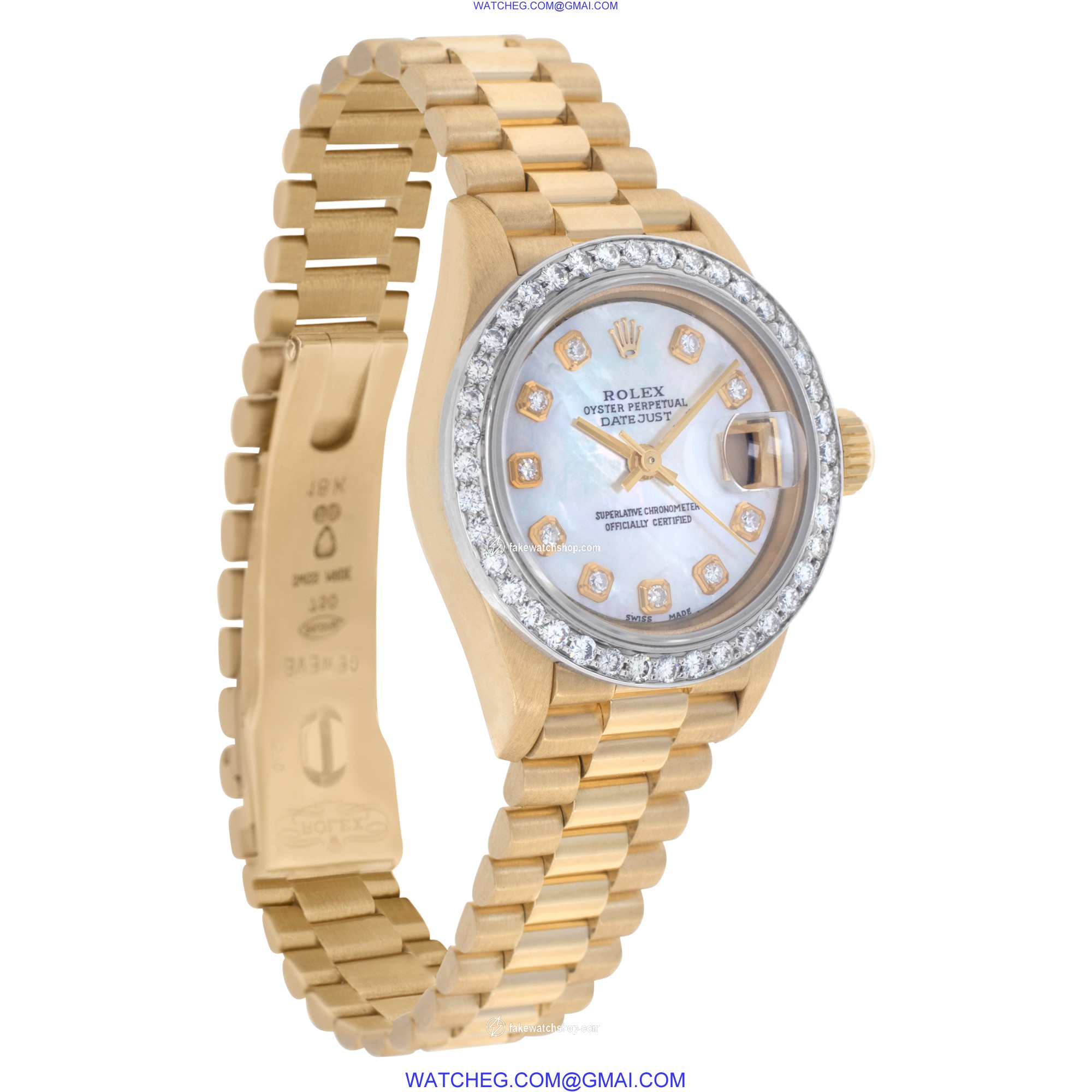 Rolex 69178 Datejust Automatic Female 18k yellow gold 4