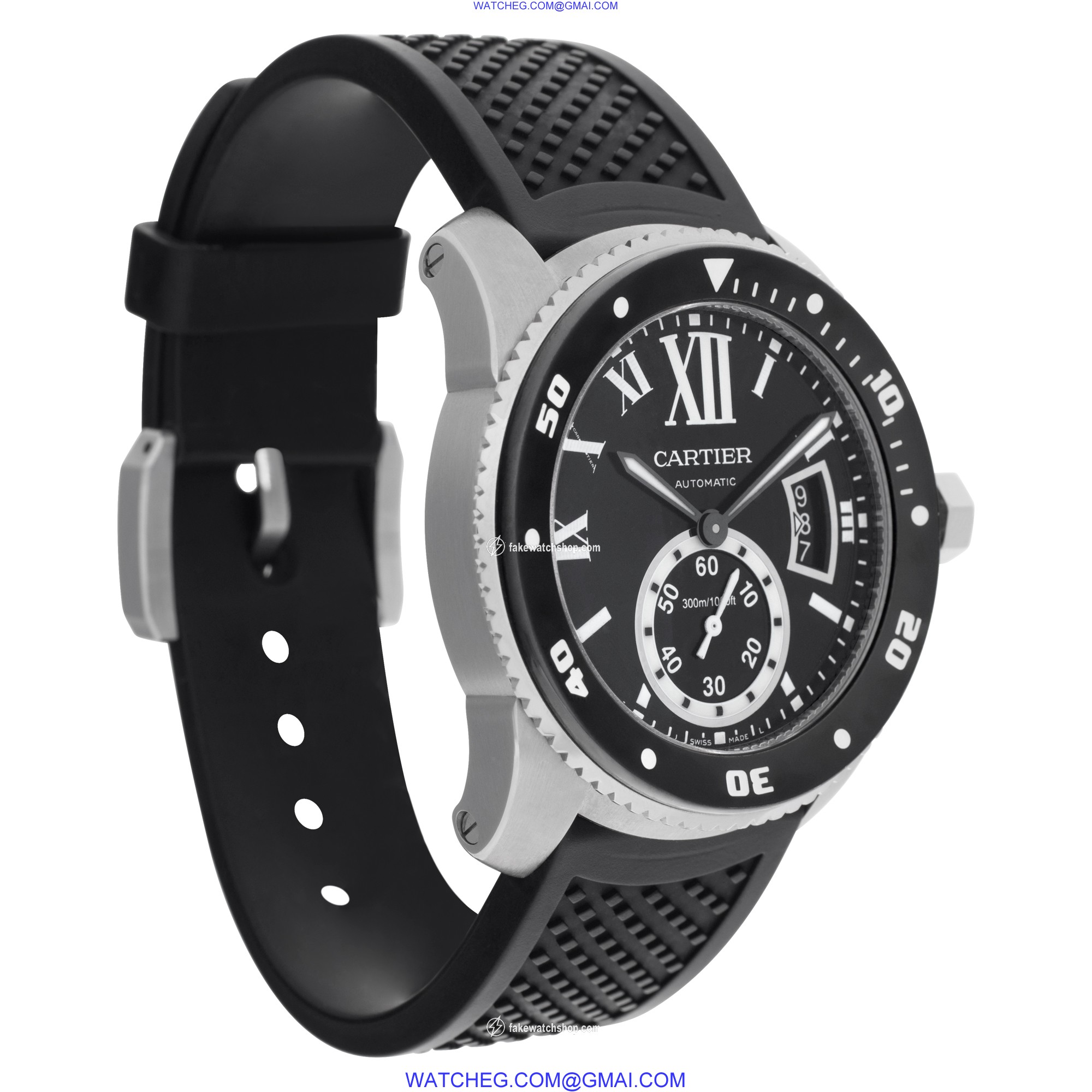Cartier W7100056 Calibre Automatic Male Stainless Steel 4