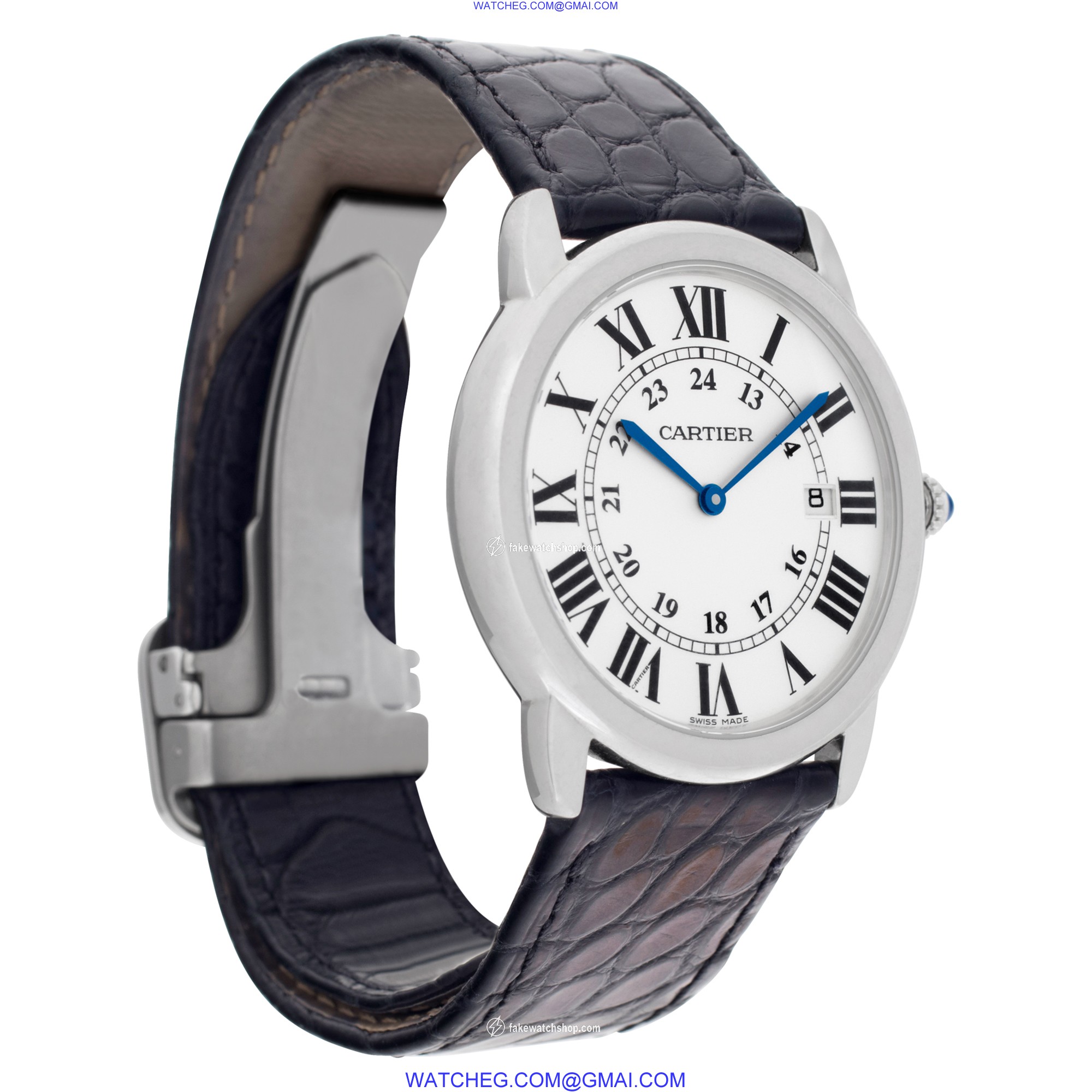 Cartier WSRN0029 Ronde Solo Quartz Unisex Stainless Steel 4