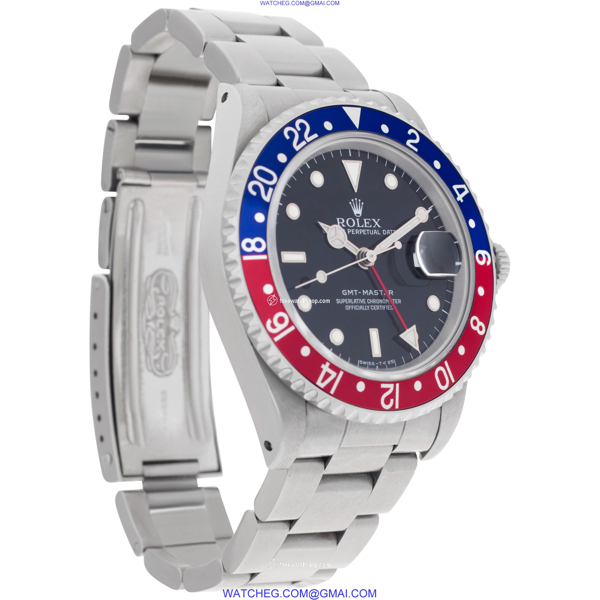 Rolex 16700 GMT Master Pepsi Automatic Male Stainless Steel 4