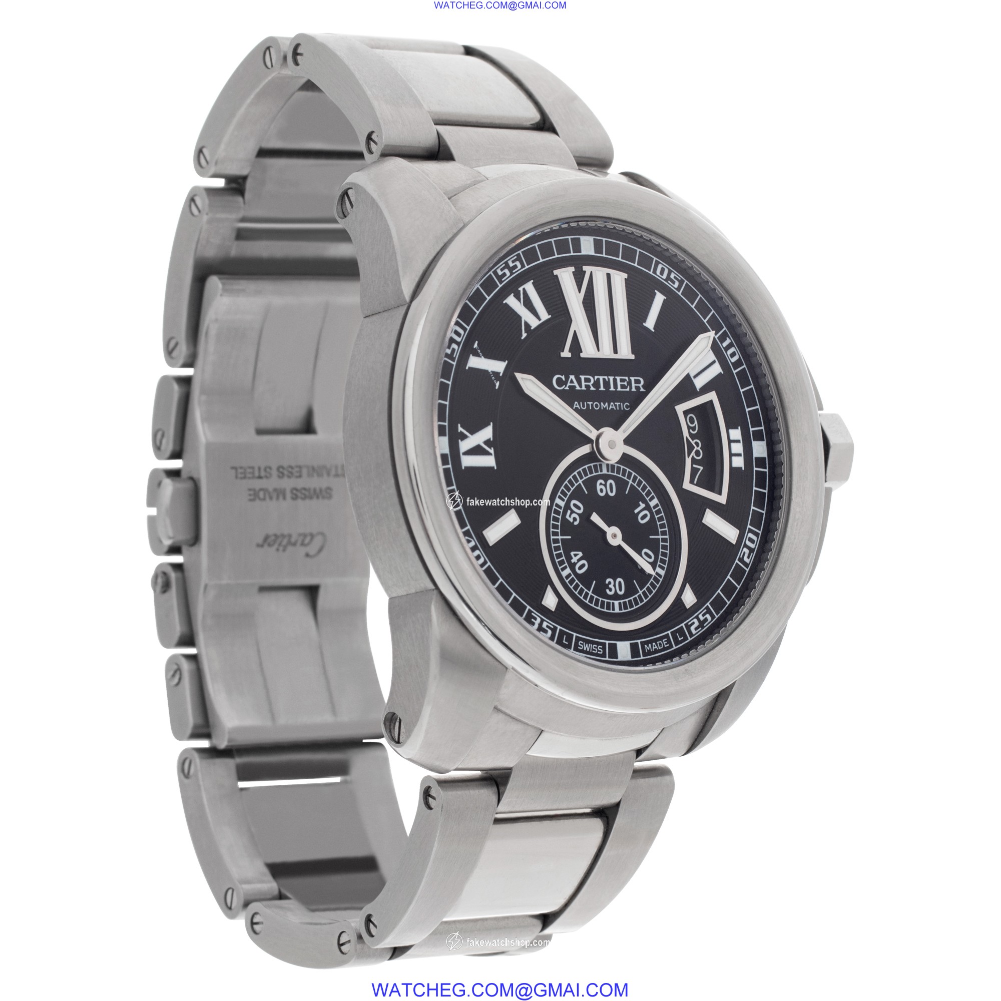 Cartier W7100016 Calibre Automatic Male Stainless Steel 4