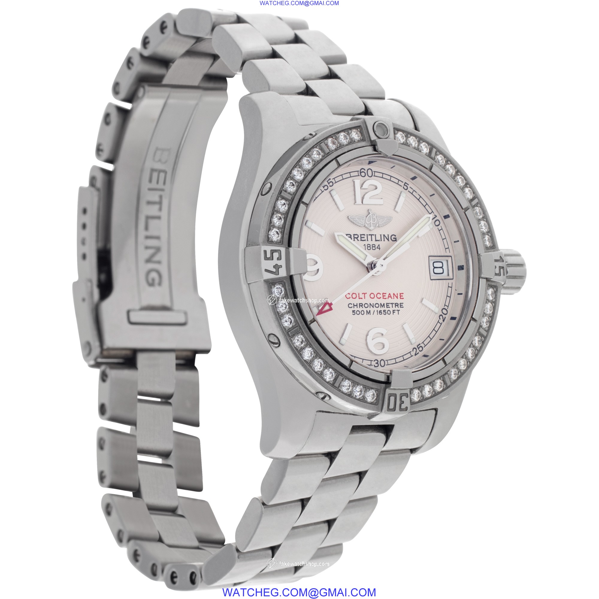 Breitling a77380 Colt Ocean Quartz Female Stainless Steel 4