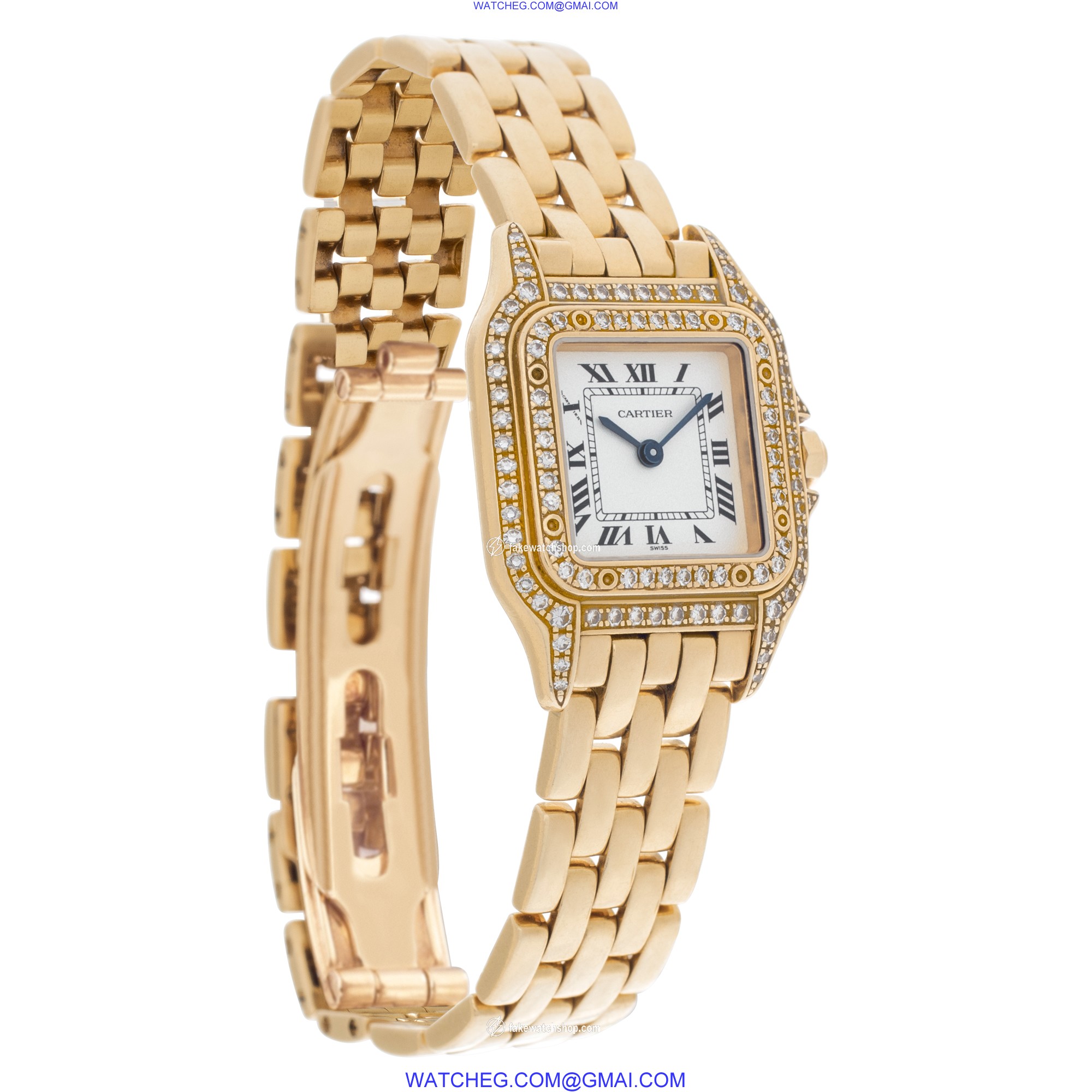 Cartier WF3072B9 Panthere Quartz Female 18k yellow gold 4