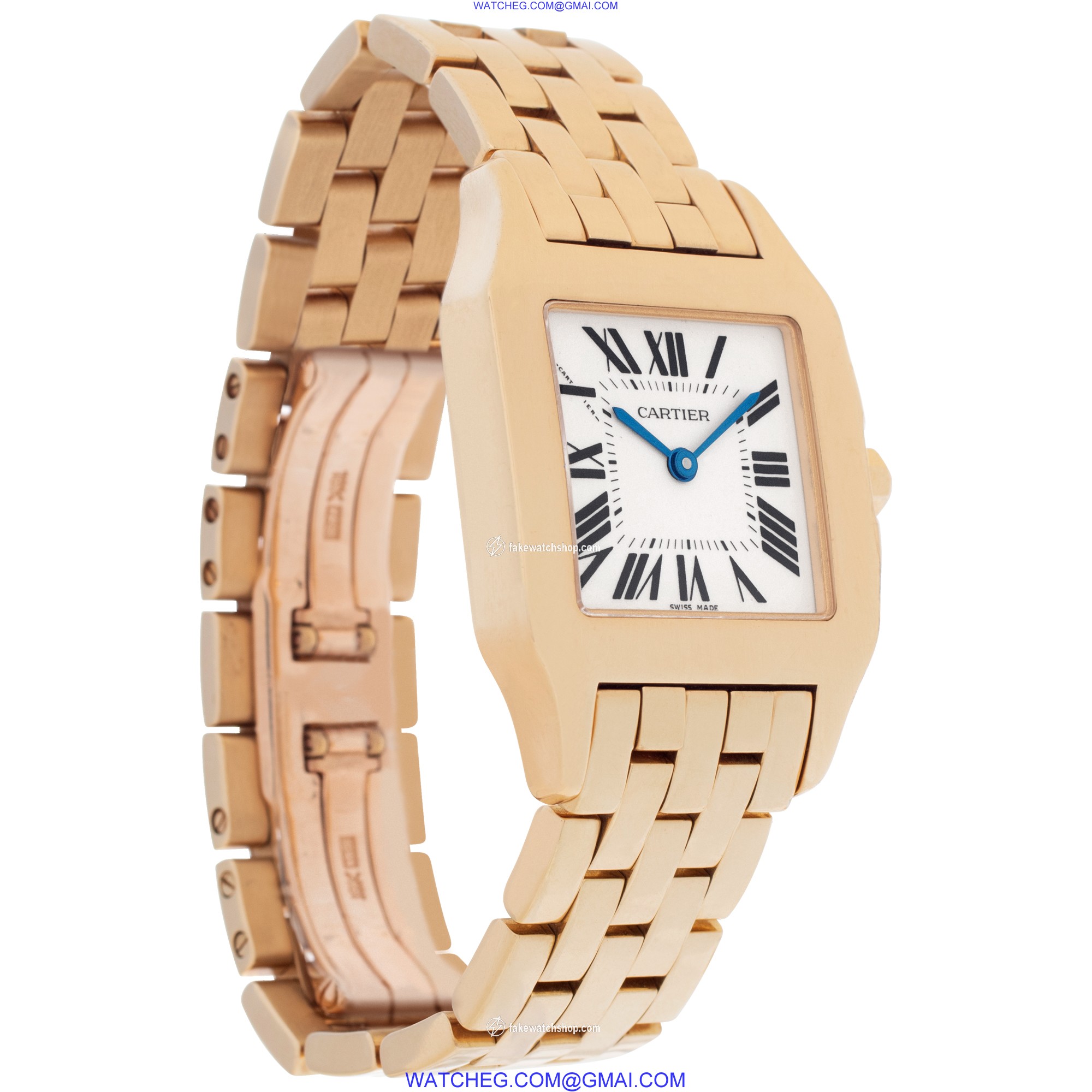Cartier W25062X9 Demoiselle Quartz Female 18k yellow gold 4