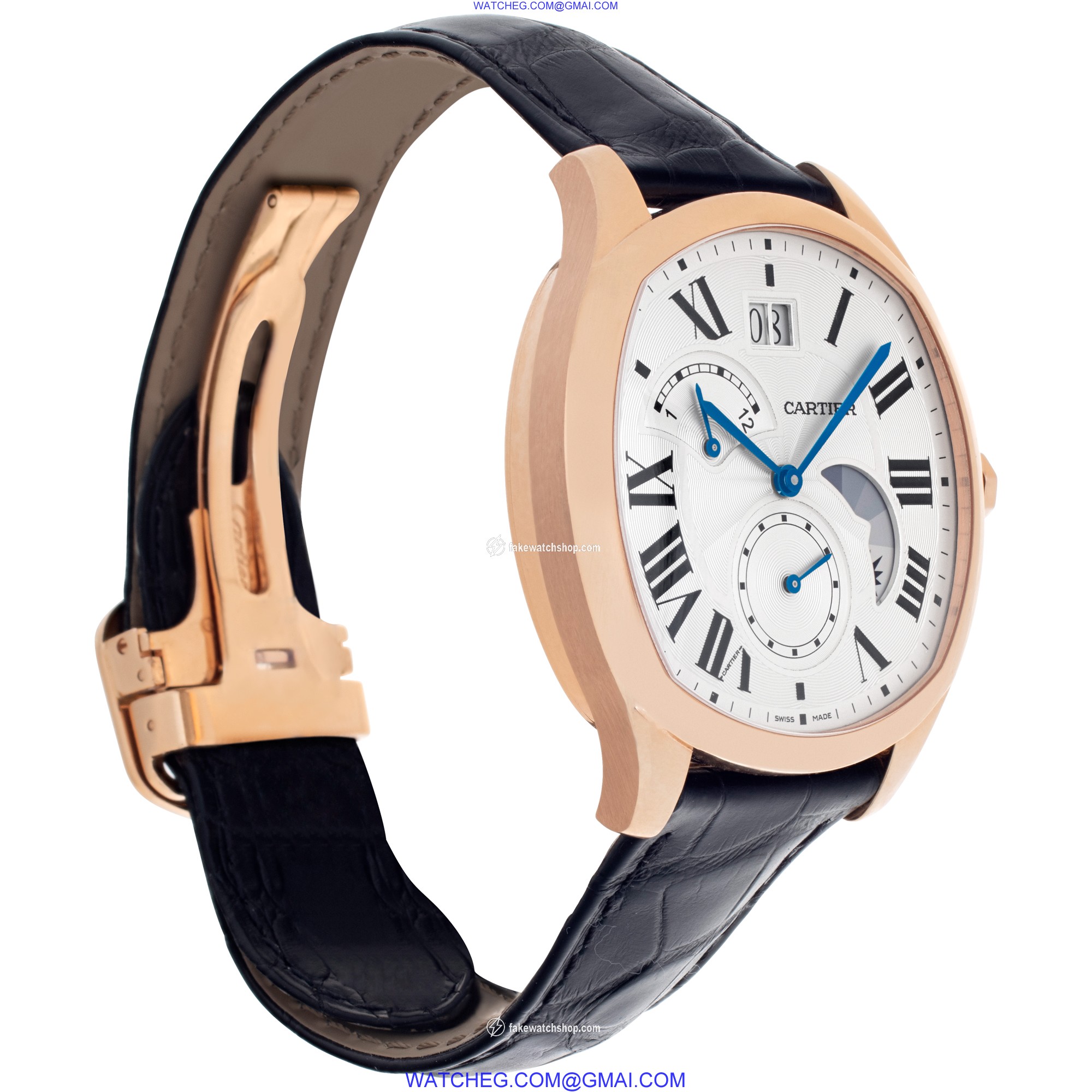 Cartier wgnm0005 Drive Automatic Male 18k rose gold 4