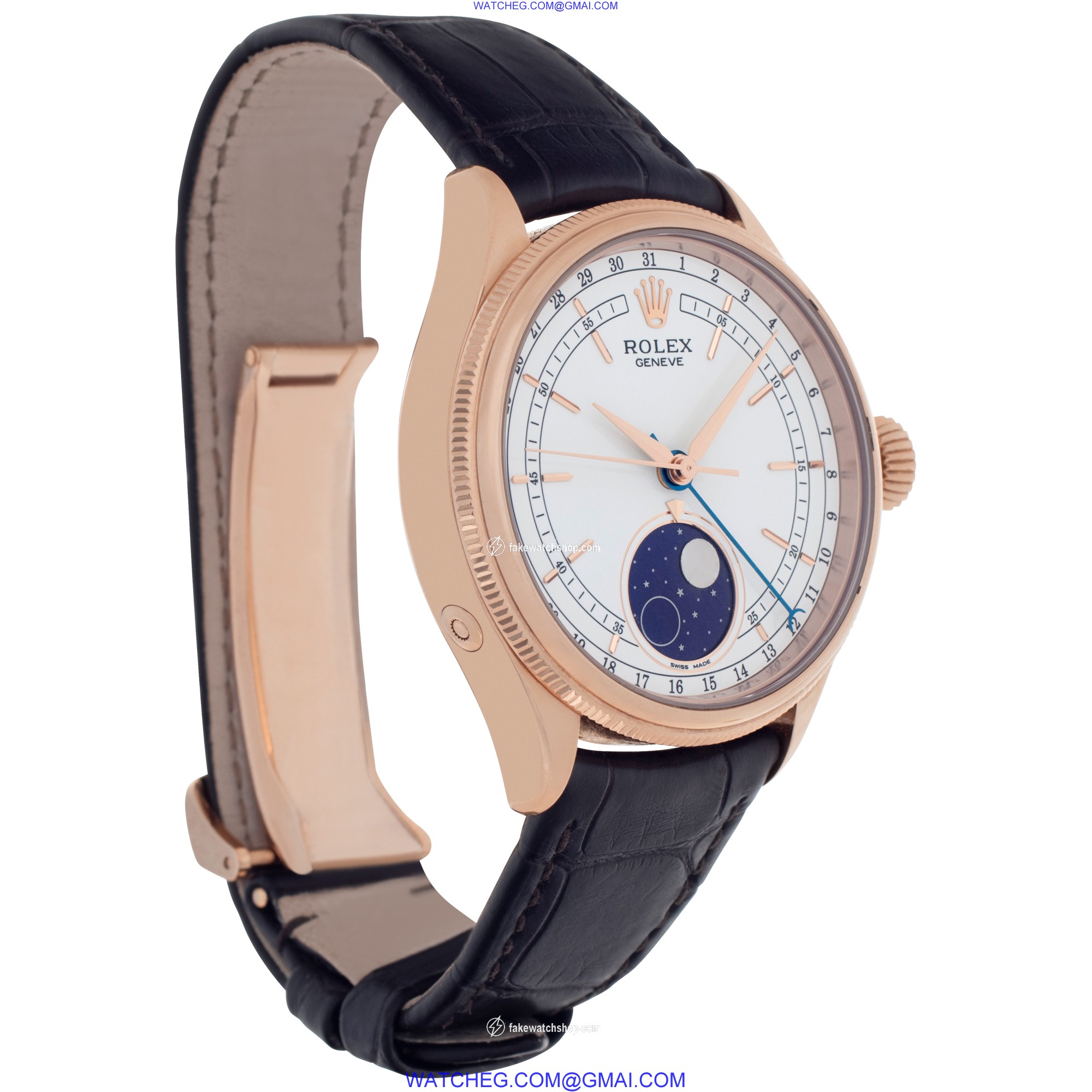 Rolex 50535 Cellini Automatic Male 18k rose gold 4
