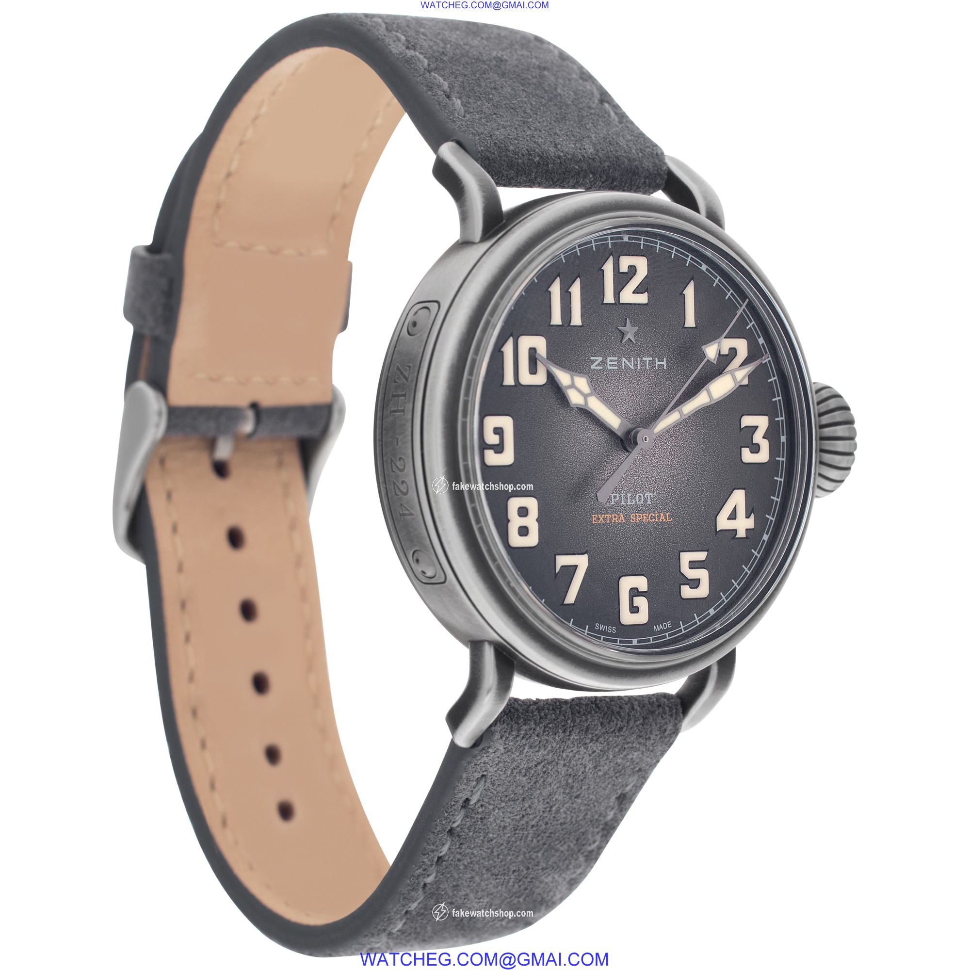 Zenith 11 Pilot Automatic Male Stainless Steel 4