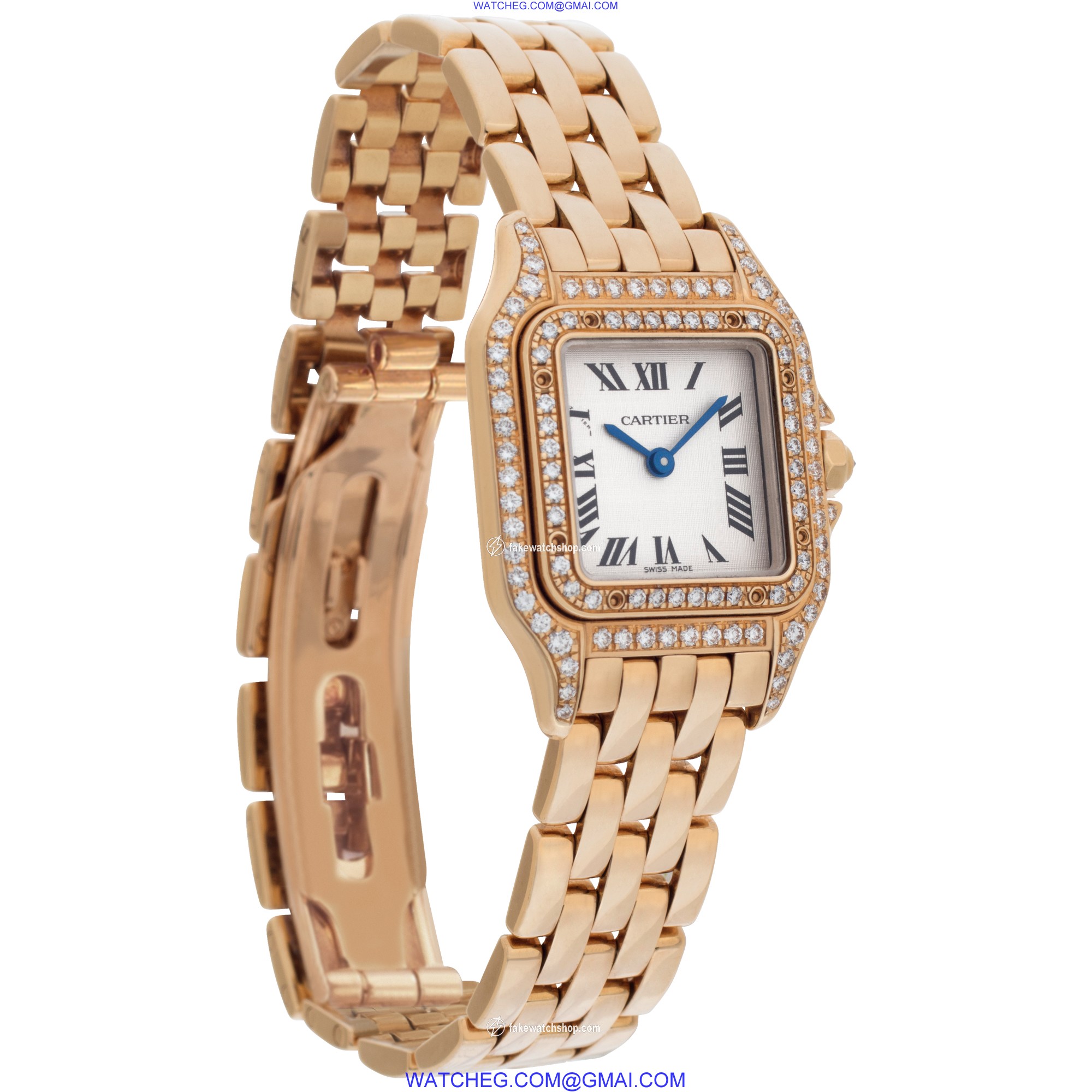 Cartier WF3072B9 Panthere Quartz Female 18k yellow gold 4