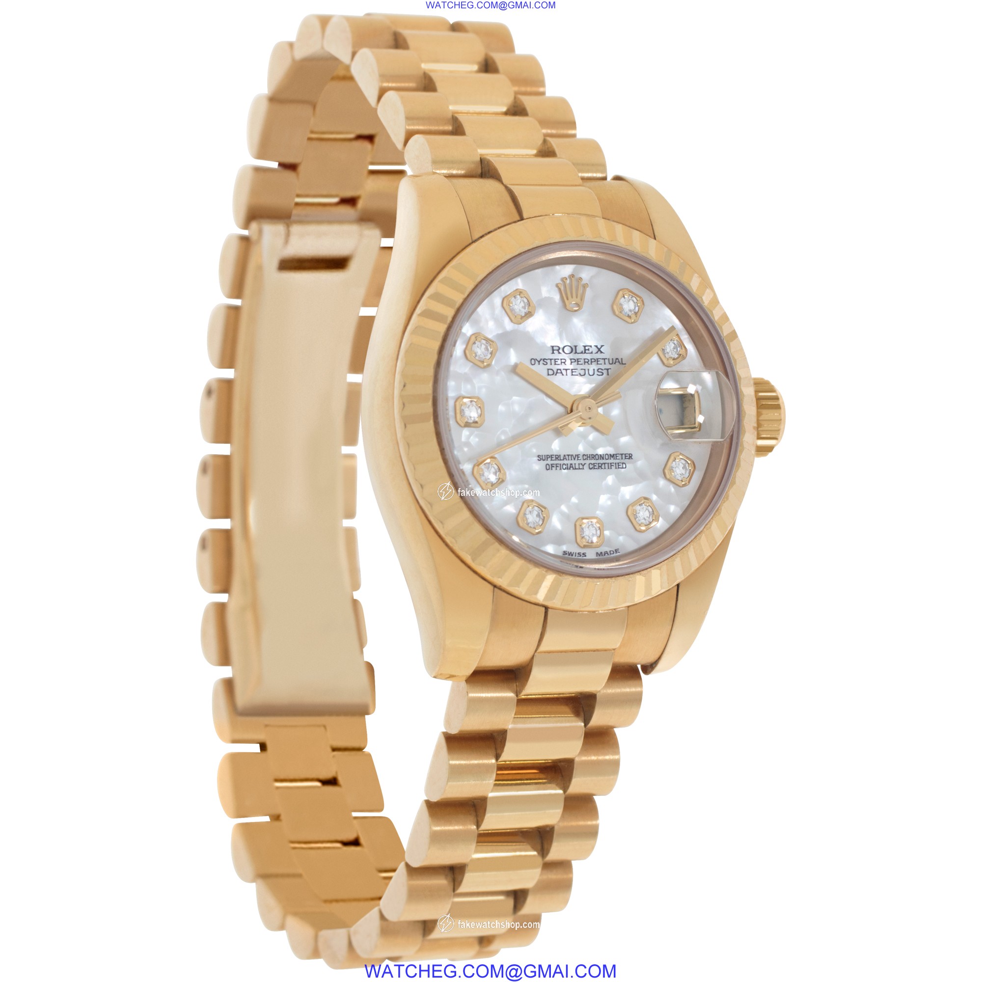 Rolex 179178 Datejust Automatic Female 18k yellow gold 4
