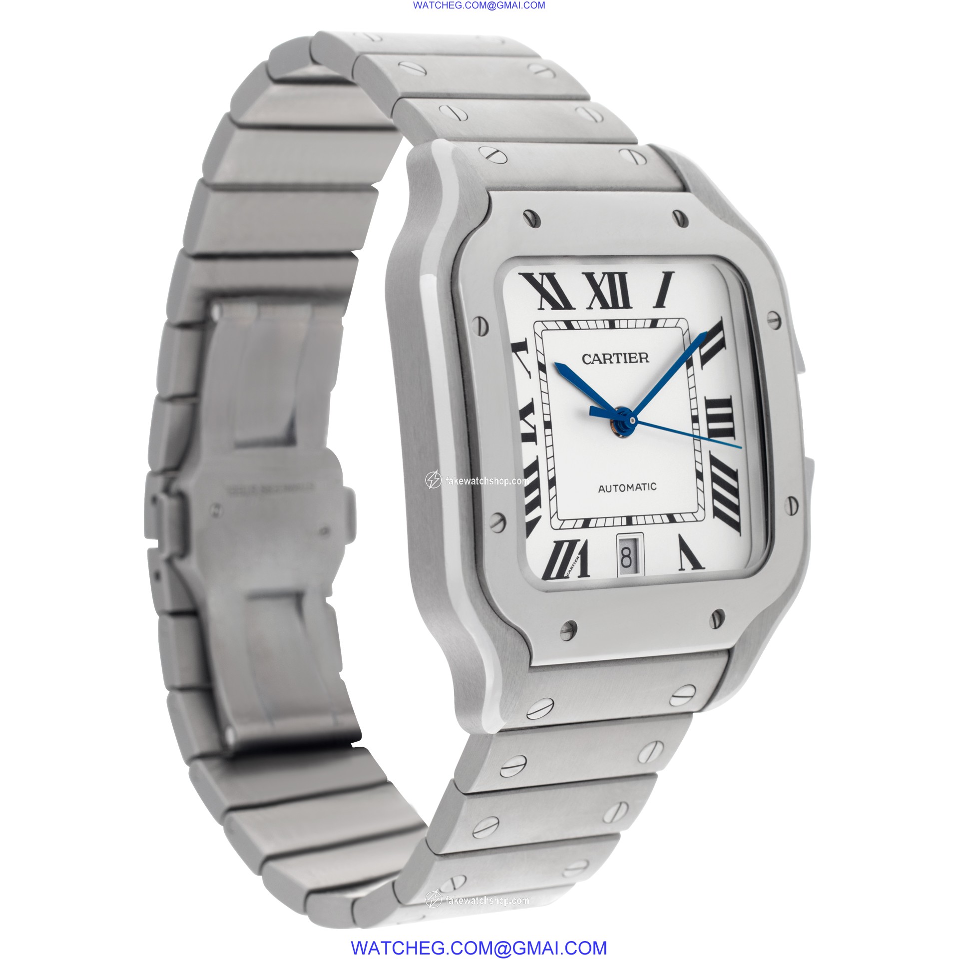 Cartier WSSA0018 Santos Automatic Male Stainless Steel 4