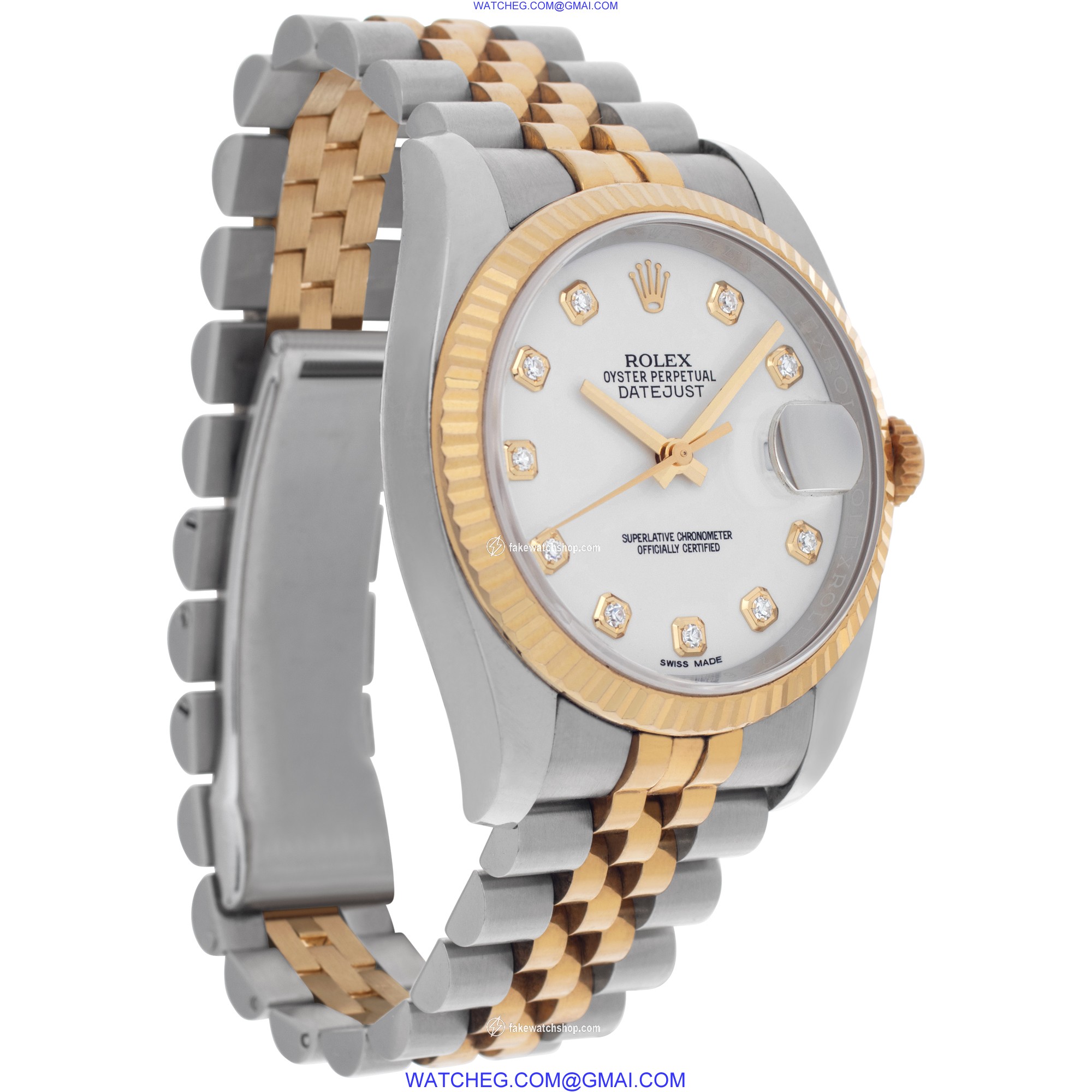 Rolex 116233 Datejust Automatic Unisex 18k gold & Stainless Steel 4