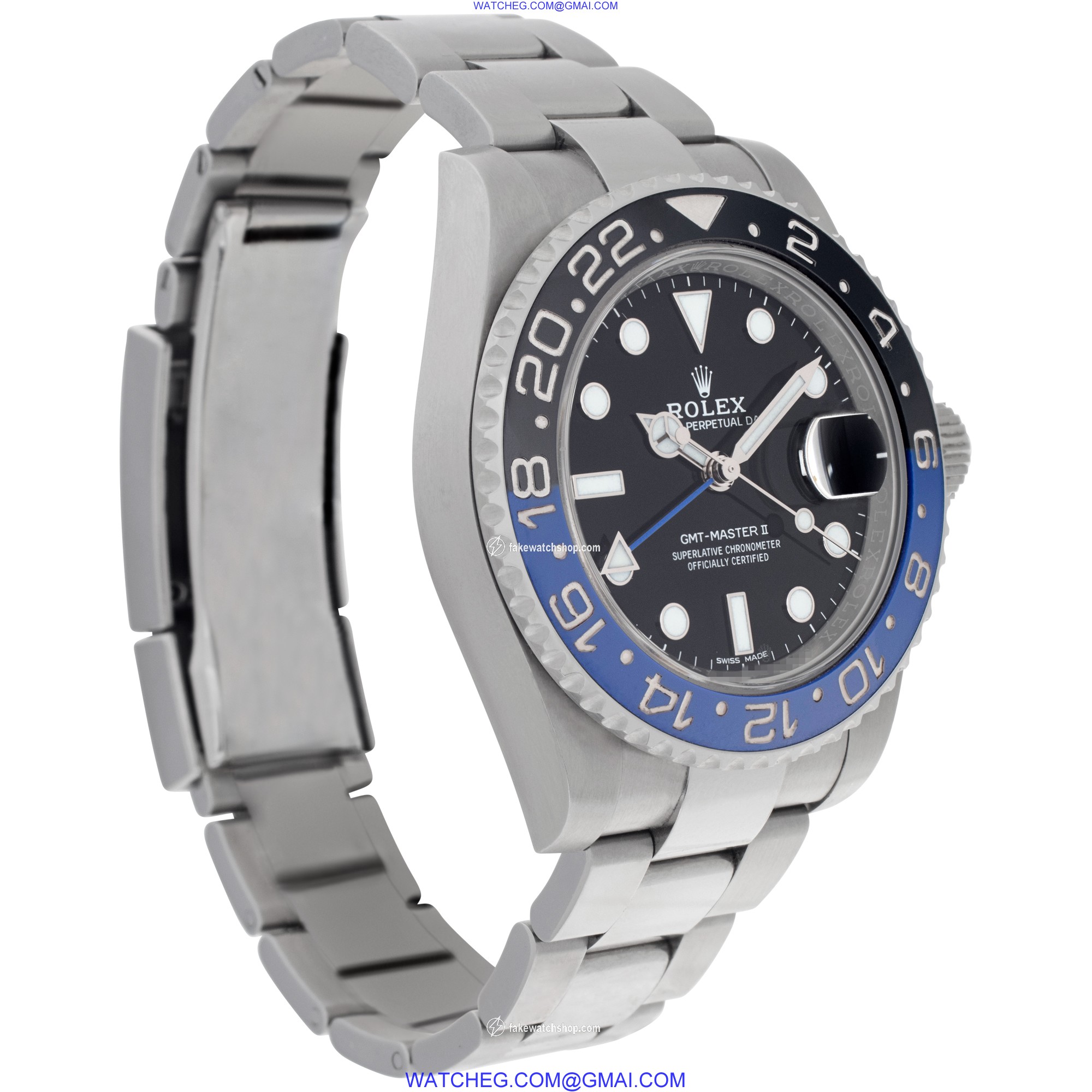 Rolex 116710 GMT Master II Batman Automatic Male Stainless Steel 4