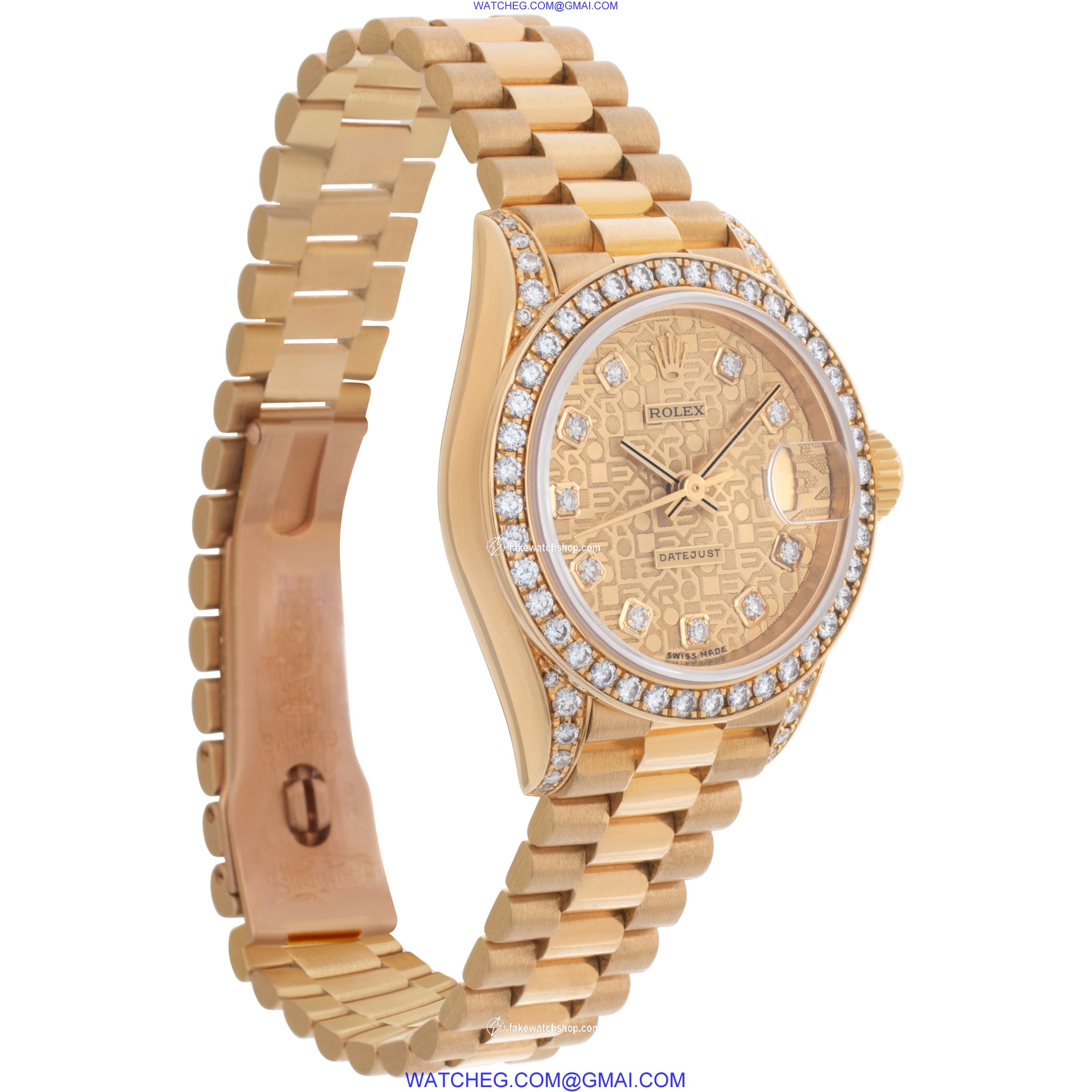 Rolex 69158 Datejust Automatic Female 18k yellow gold 4