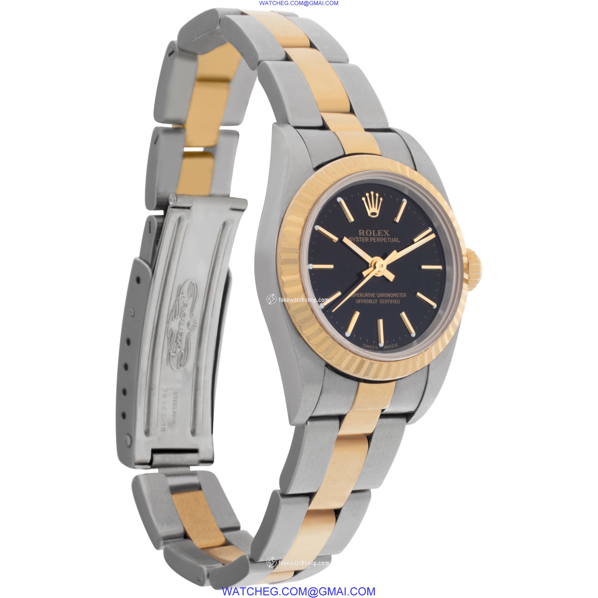 Rolex 76193 Oyster Perpetual Automatic Female Stainless Steel 4
