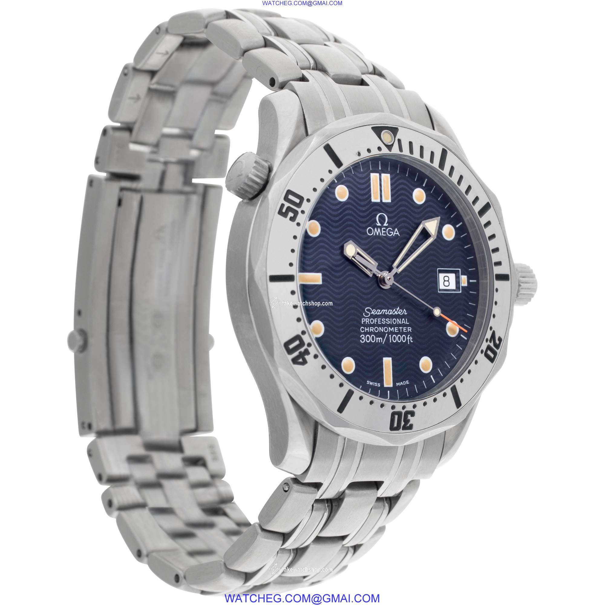 Omega 2222.80.00 Seamaster Automatic Male Stainless Steel 4