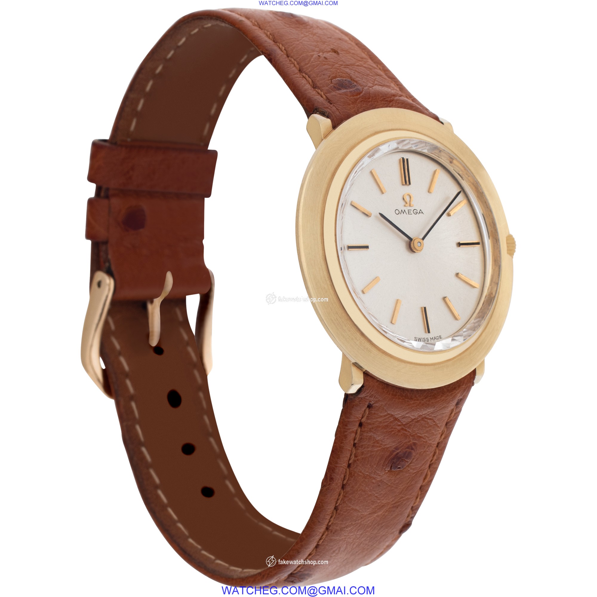 Omega D6699 Classic Manual Male 14k yellow gold 4