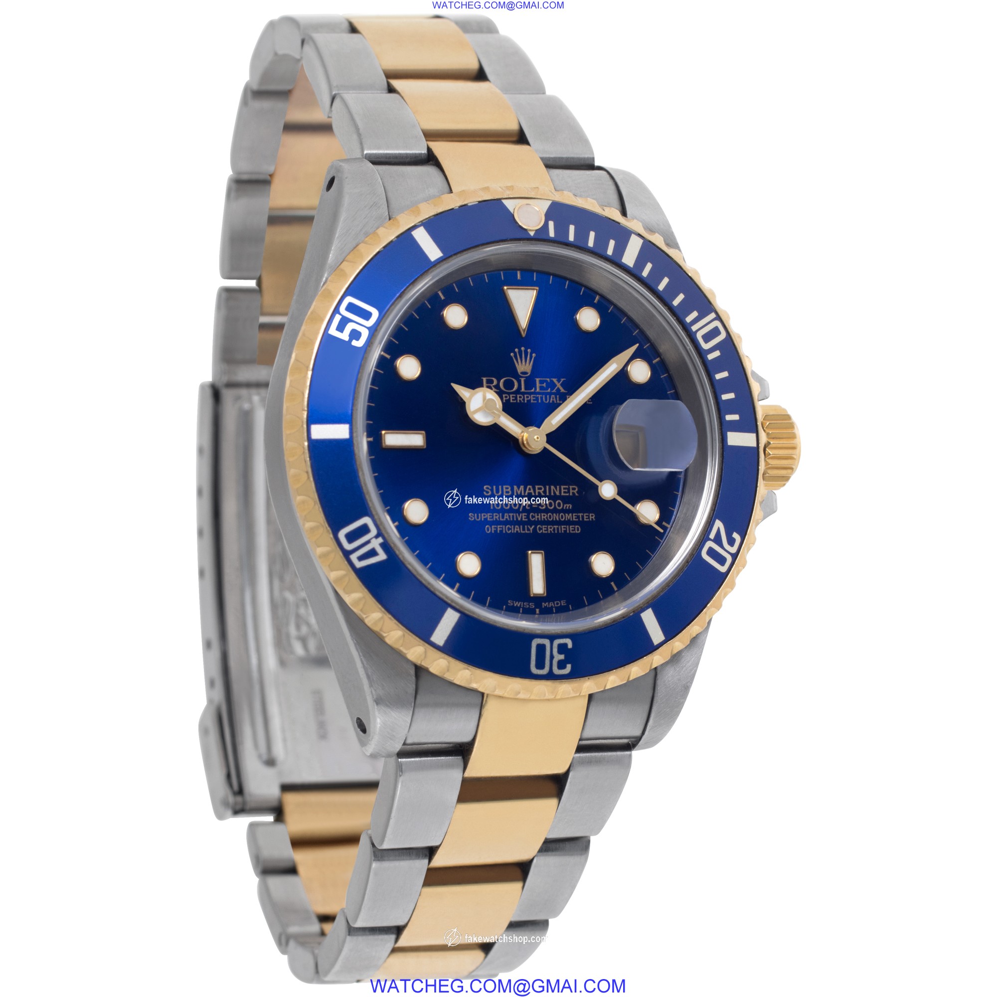 Rolex 16613 Submariner Automatic Male 18k gold & Stainless Steel 4