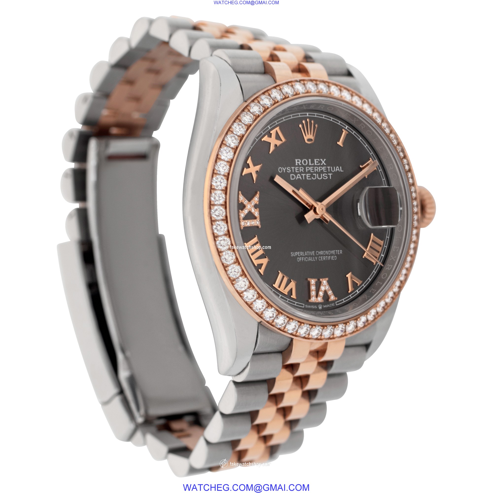 Rolex 126281RBR Datejust Automatic Female Stainless Steel 4