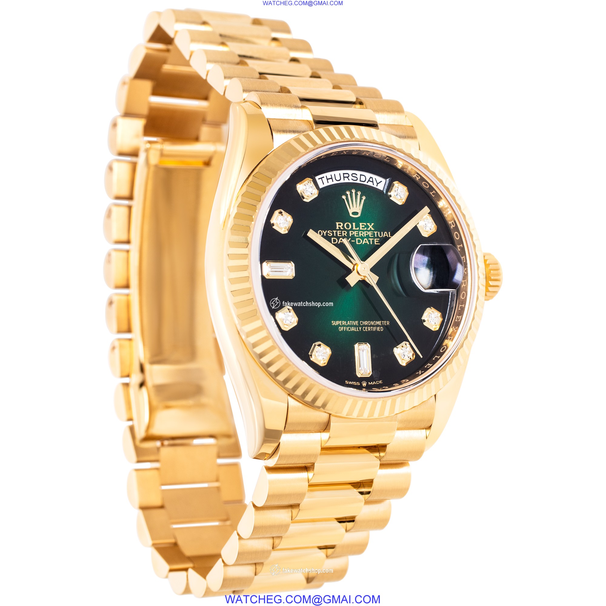 Rolex 128238 Day-Date Automatic Male 18k yellow gold 4