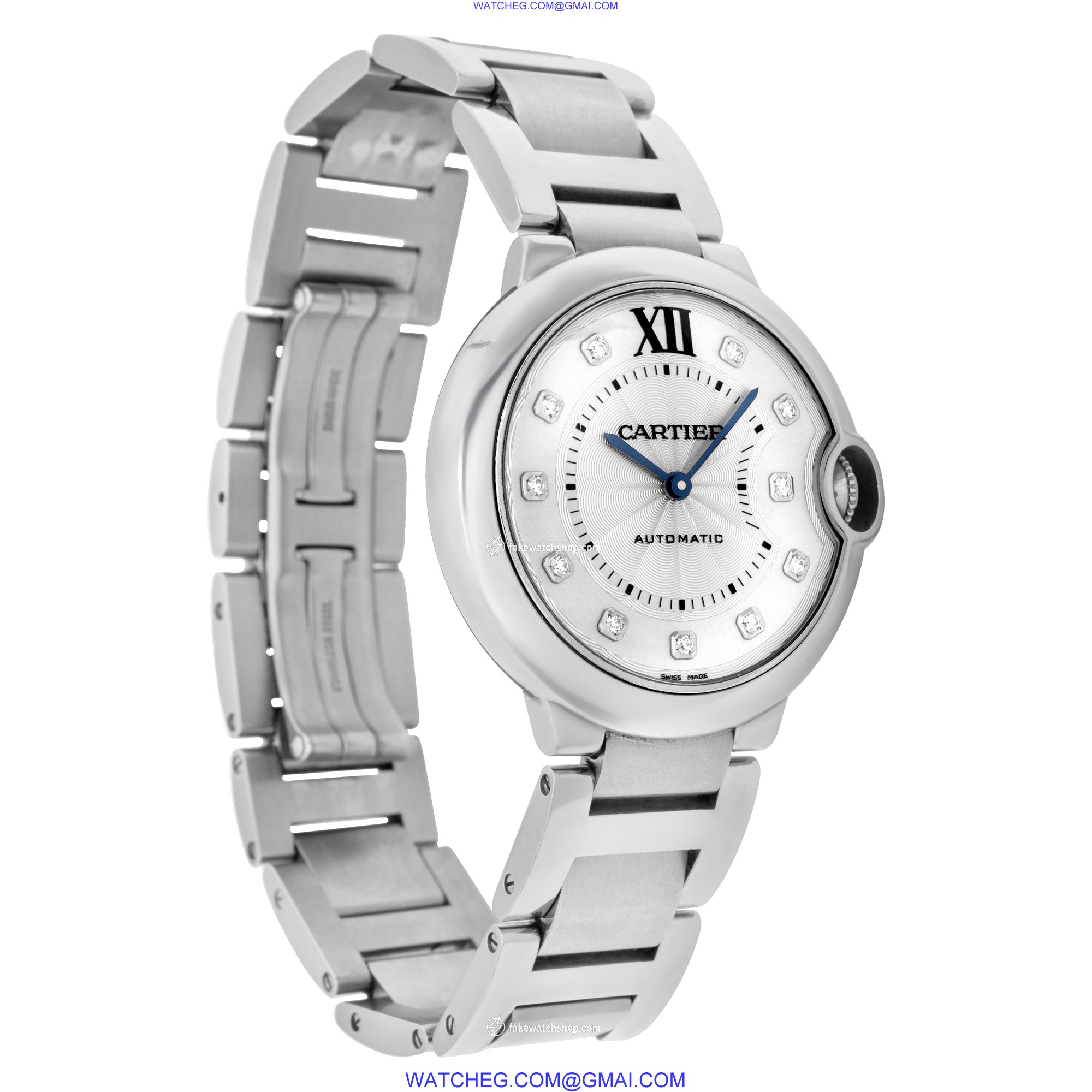 Cartier WE902075 Ballon Bleu Automatic Female Stainless Steel 4