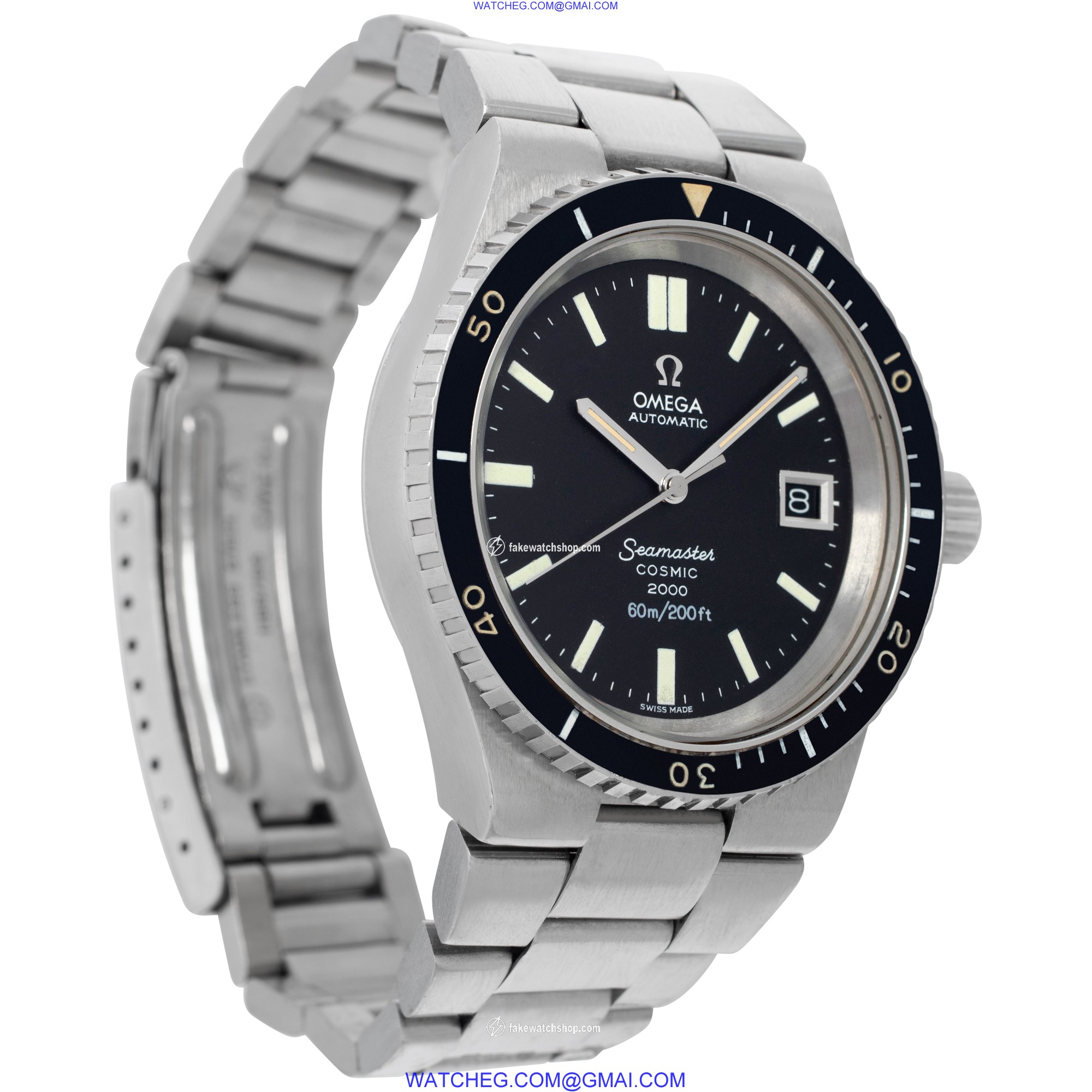 Omega 166137 Seamaster Automatic Male Stainless Steel 4