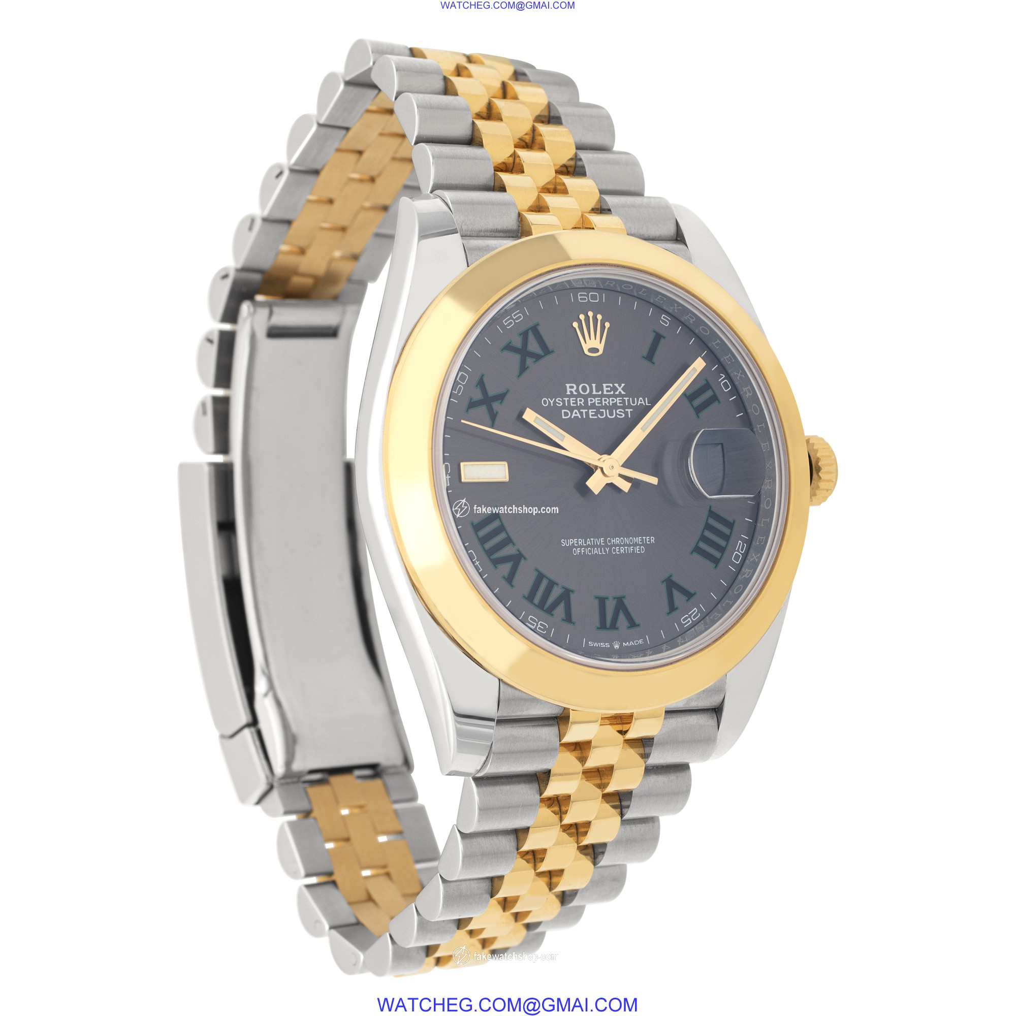 Rolex 126303 Datejust 41 Automatic Unisex 18k gold & Stainless Steel 4