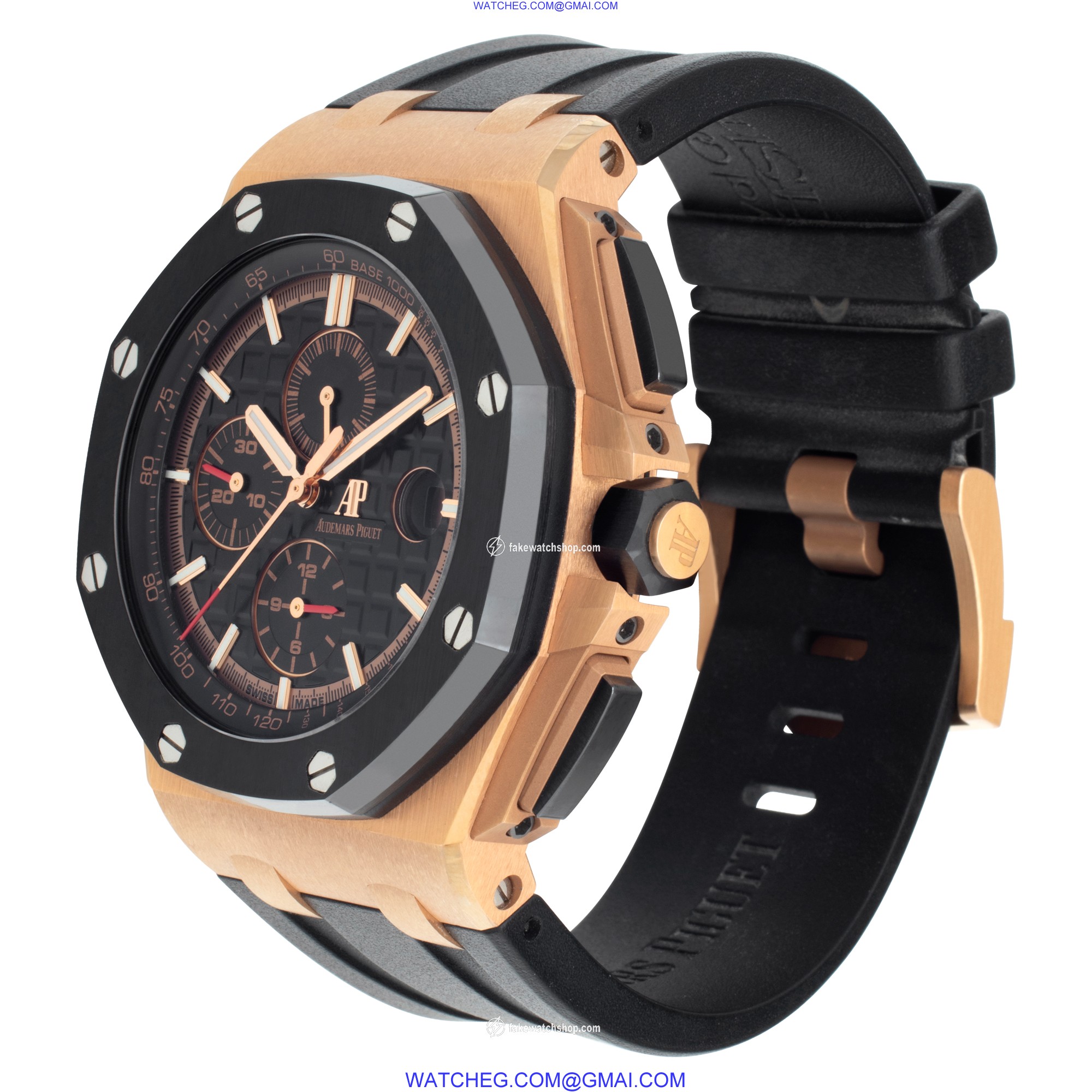 Audemars Piguet 26401RO.OO.A002CA.02 Royal Oak Offshore Automatic Male 18k rose gold 4
