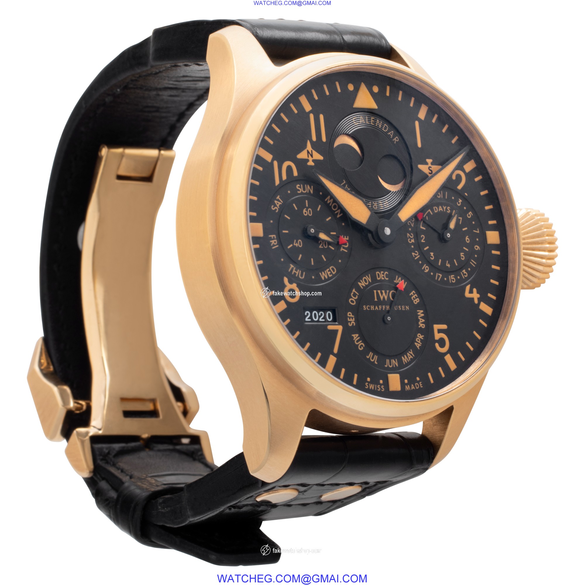 IWC iw502635 Big Pilot Automatic Male 18k rose gold 4