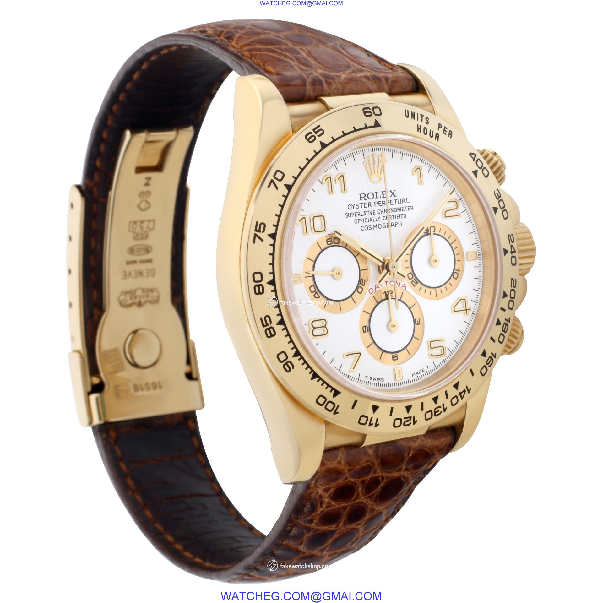 Rolex 16518 Daytona Automatic Male 18k yellow gold 4