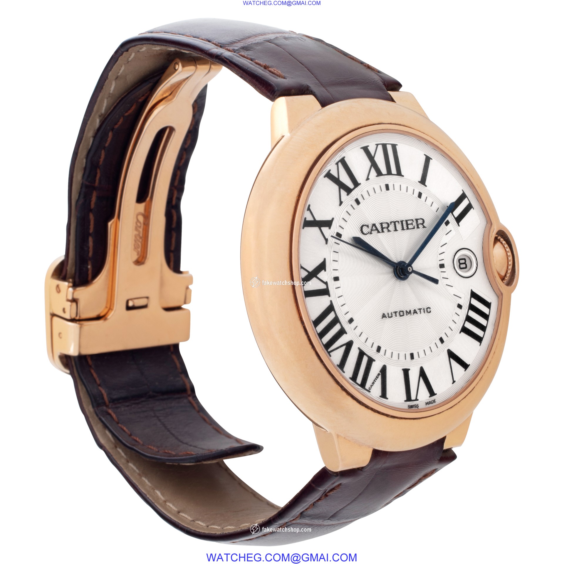 Cartier W6900651 Ballon Bleu Automatic Male 18k rose gold 4