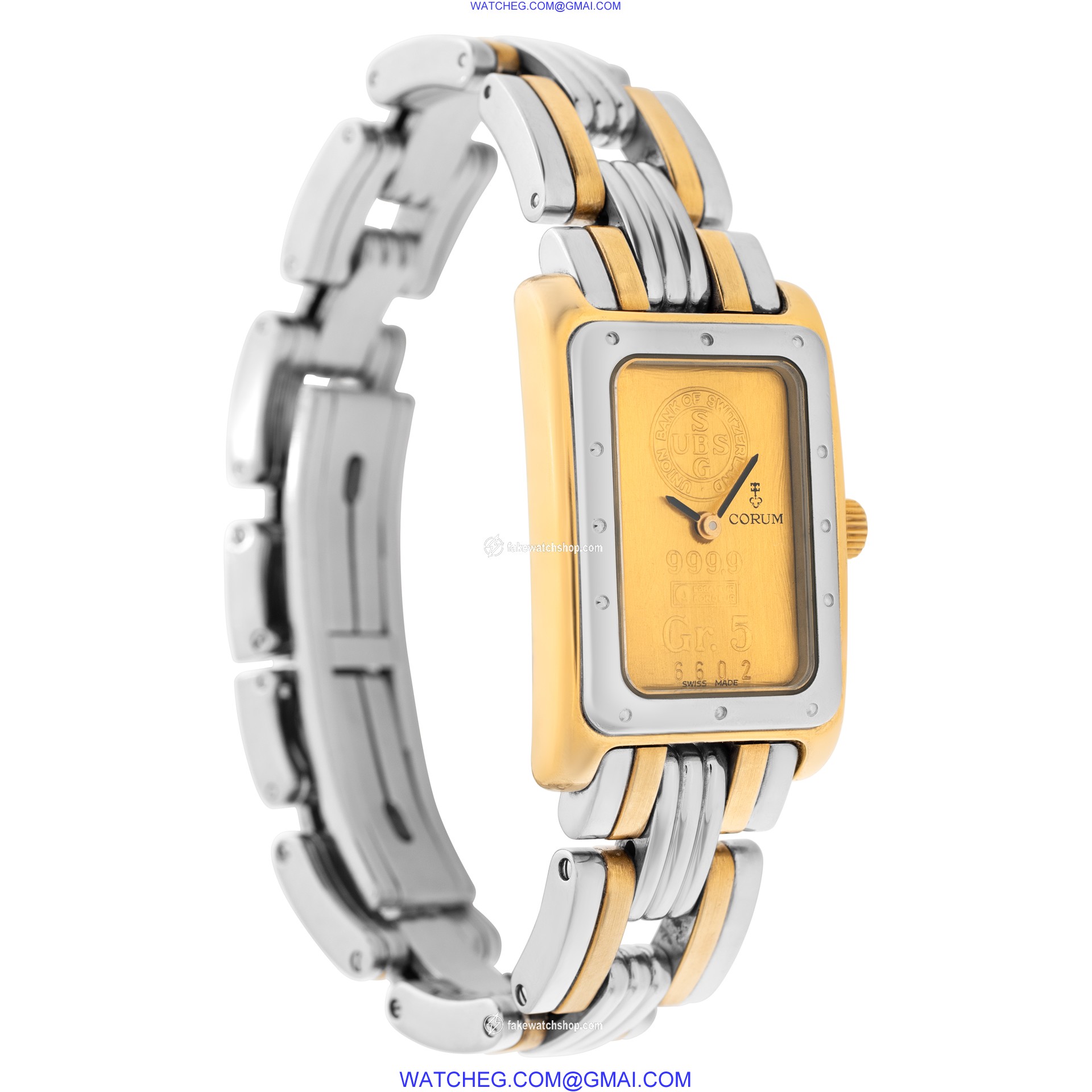 Corum 528998 Ingot 10gr Quartz Female 18k yellow gold 4