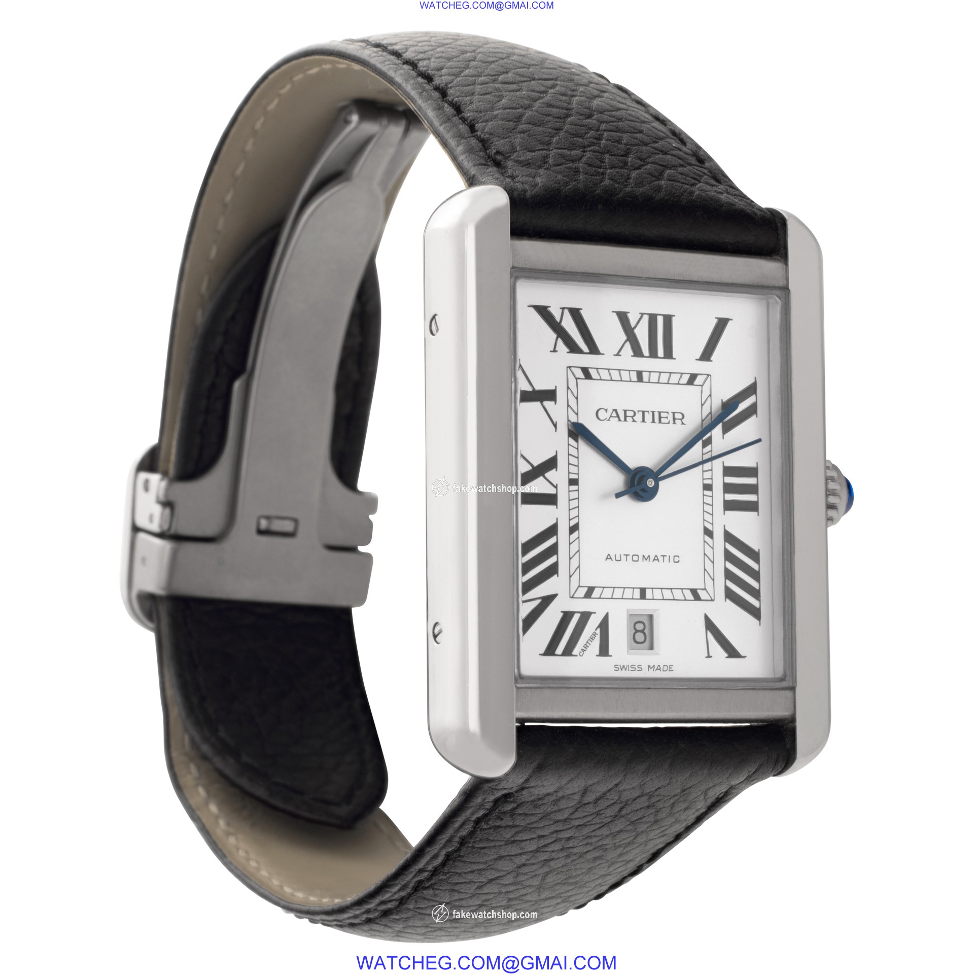 Cartier W5200027 Tank Solo Automatic Male Stainless Steel 4