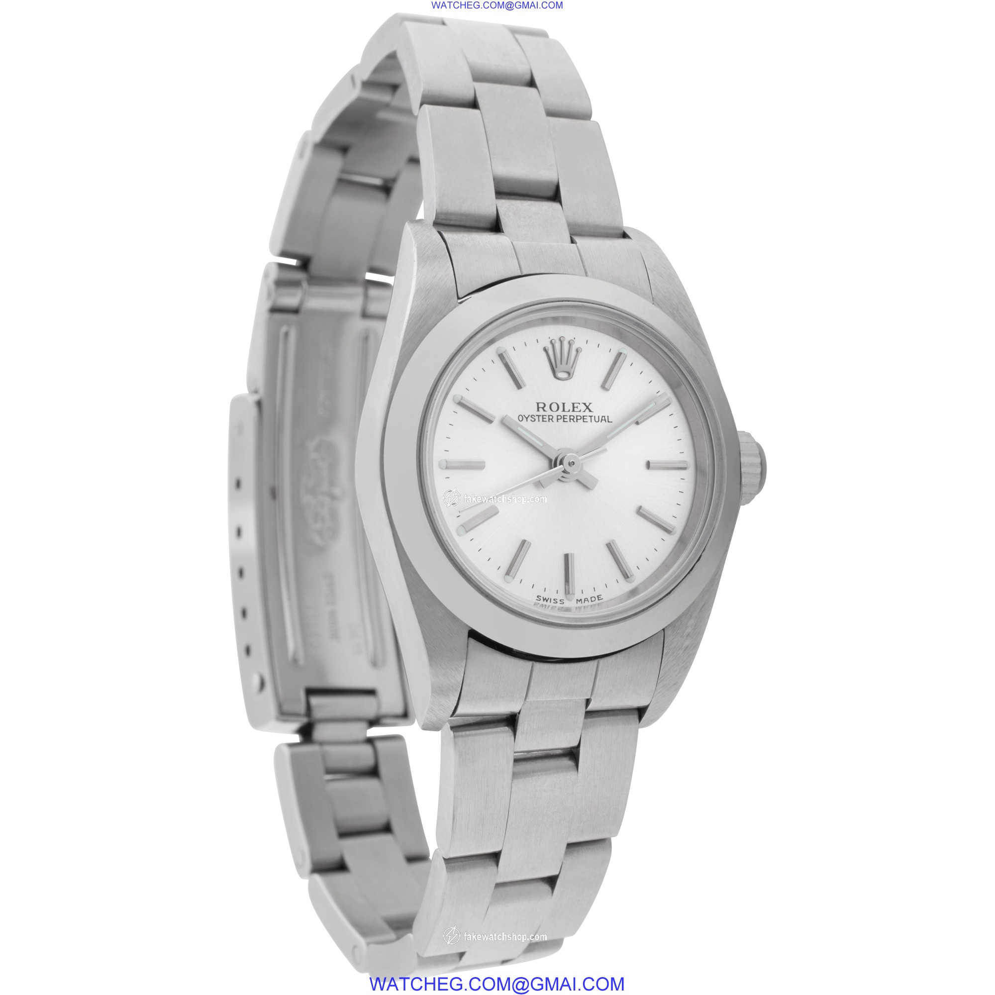Rolex 76080 Oyster Perpetual Automatic Female Stainless Steel 4