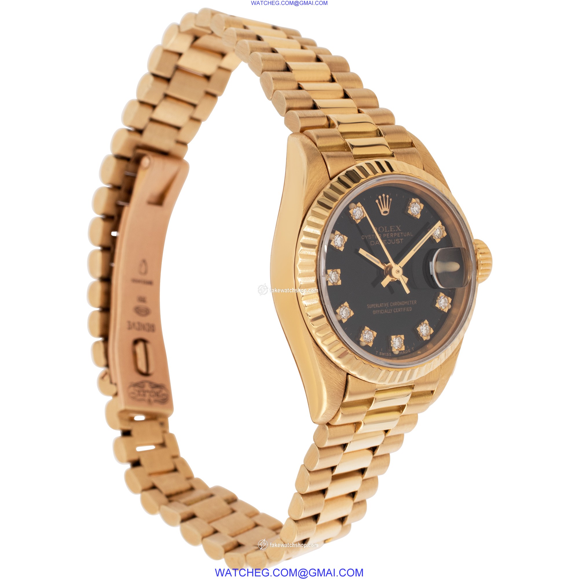 Rolex 79178 Datejust Automatic Female 18k yellow gold 4