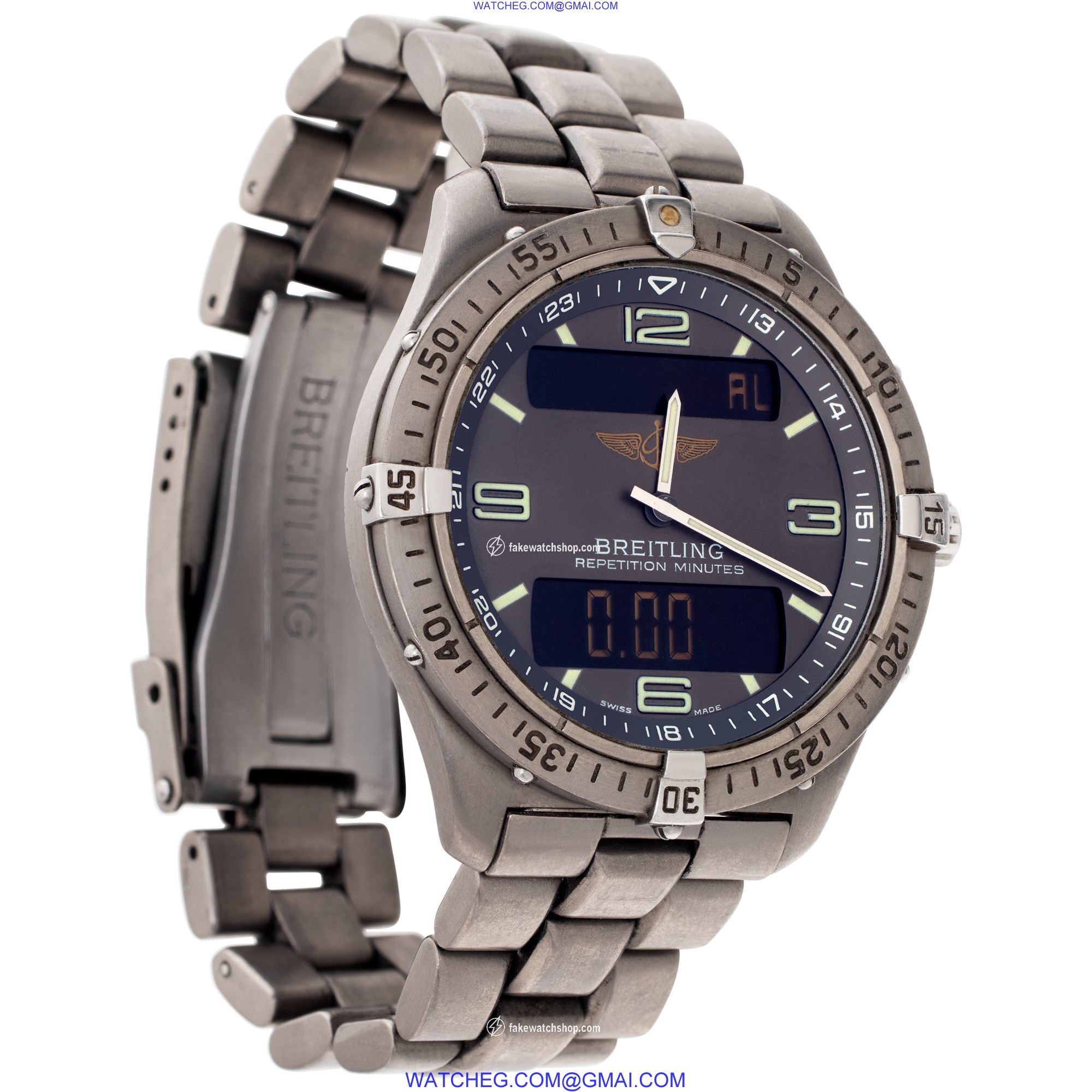 Breitling e65062 Aerospace Quartz Male Titanium 4