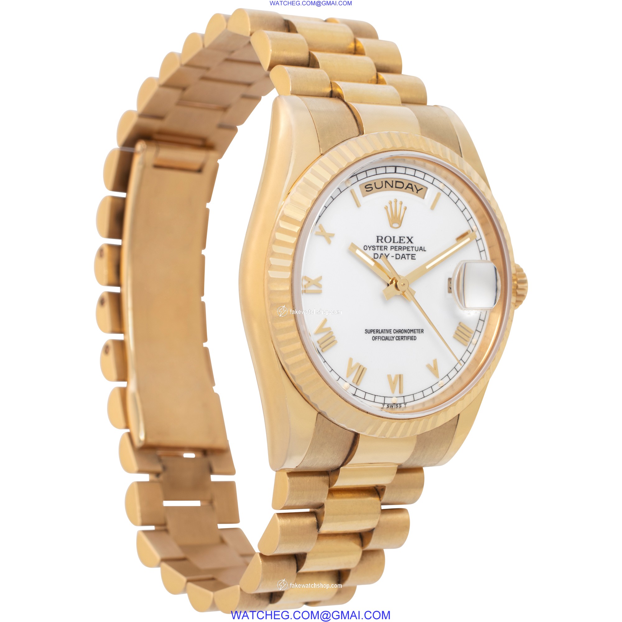 Rolex 118238 Day-Date Automatic Male 18k yellow gold 4