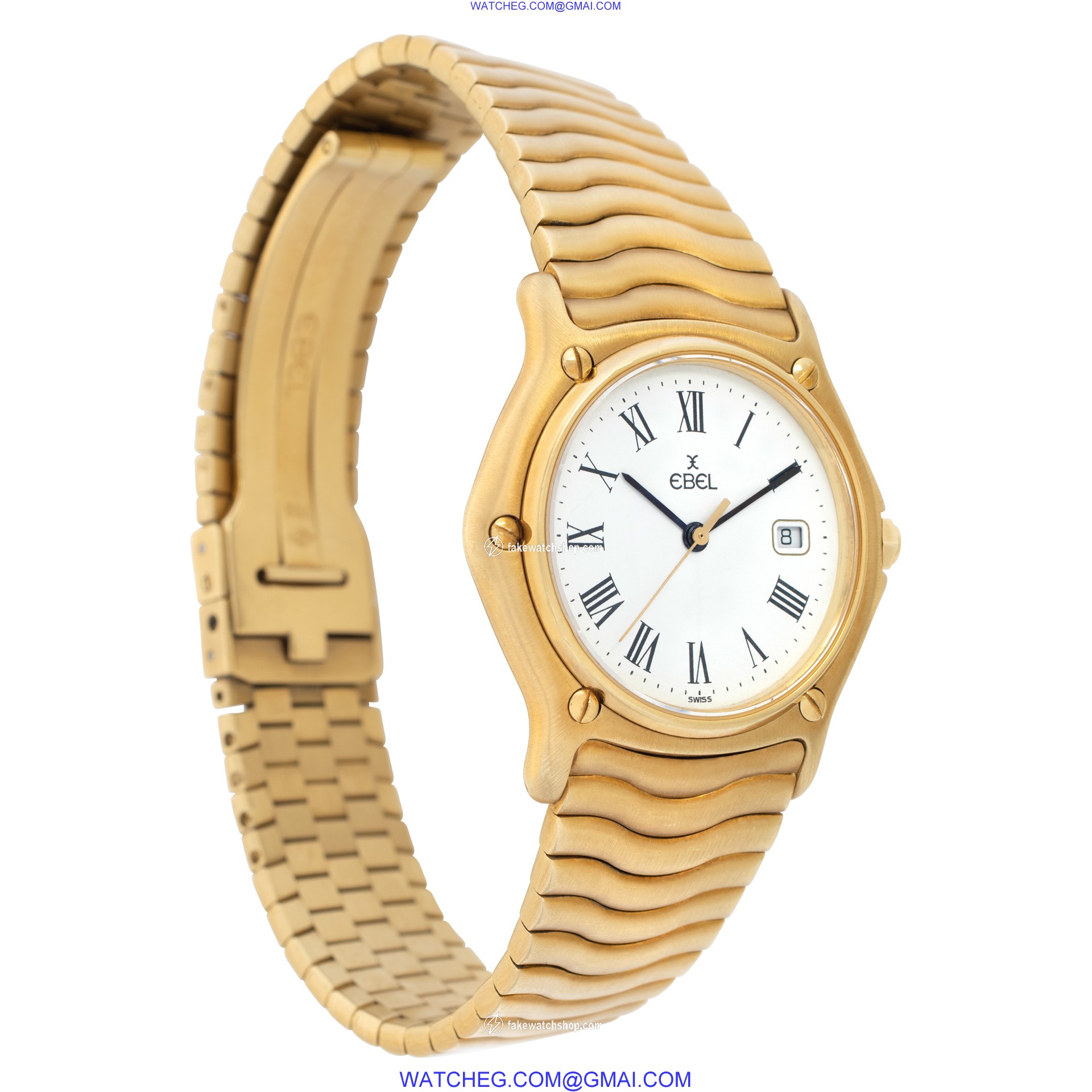 Ebel 883909 Sportwave Quartz Unisex 18k yellow gold 4