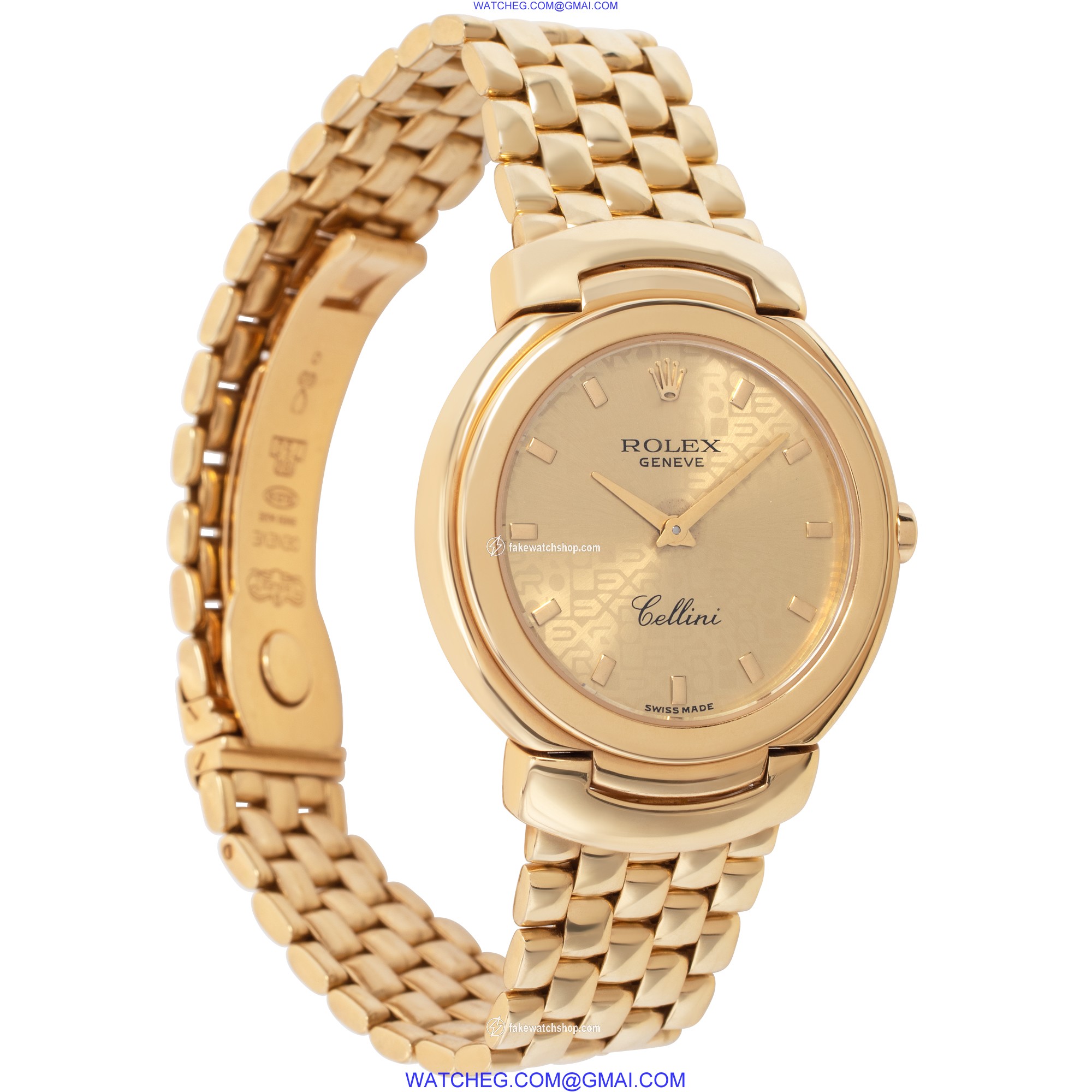 Rolex 6622 Cellini Quartz Unisex 18k yellow gold 4